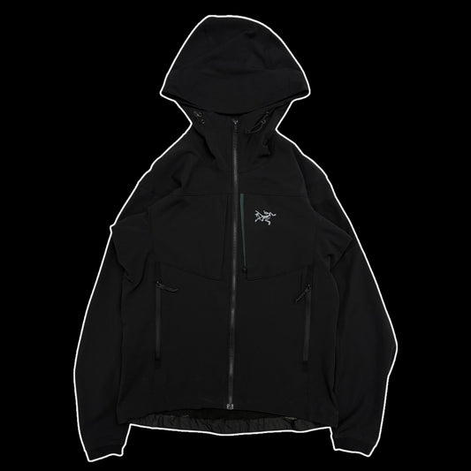 Arc'teryx Gamma MX Hooded Softshell Jacket Black (Size M)