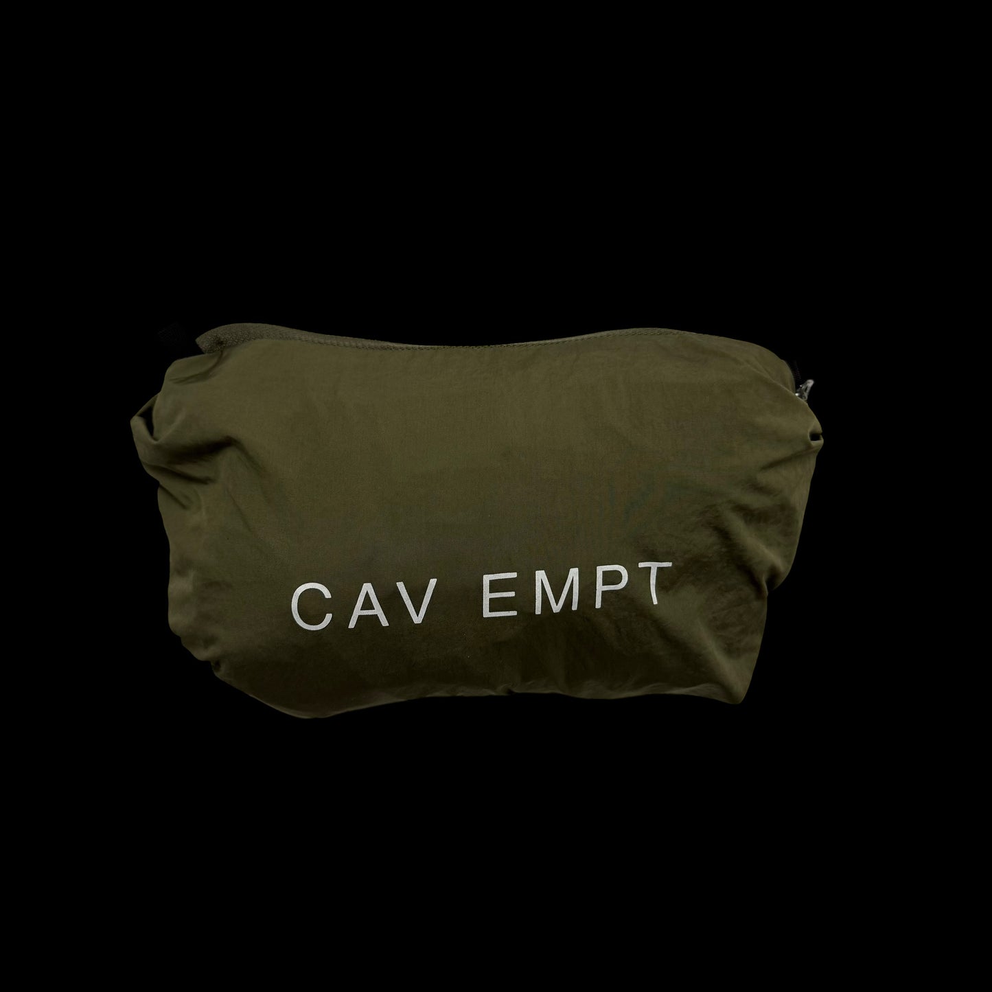 Cav Empt Packable Half-Zip Anorak Jacket Olive Green (Fits L-XL)