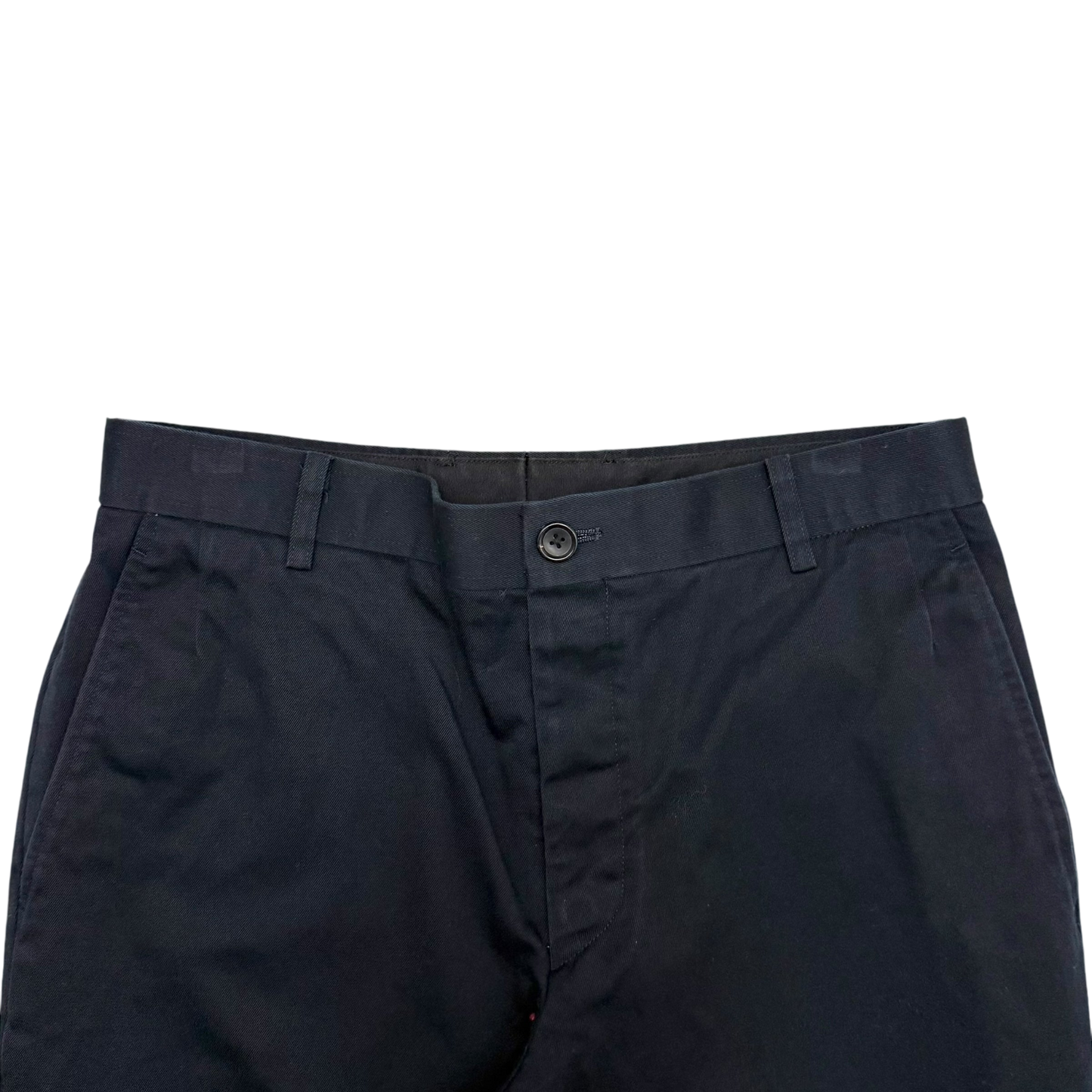 Thom Browne Tapered Navy Chino Pants (Size 30”)