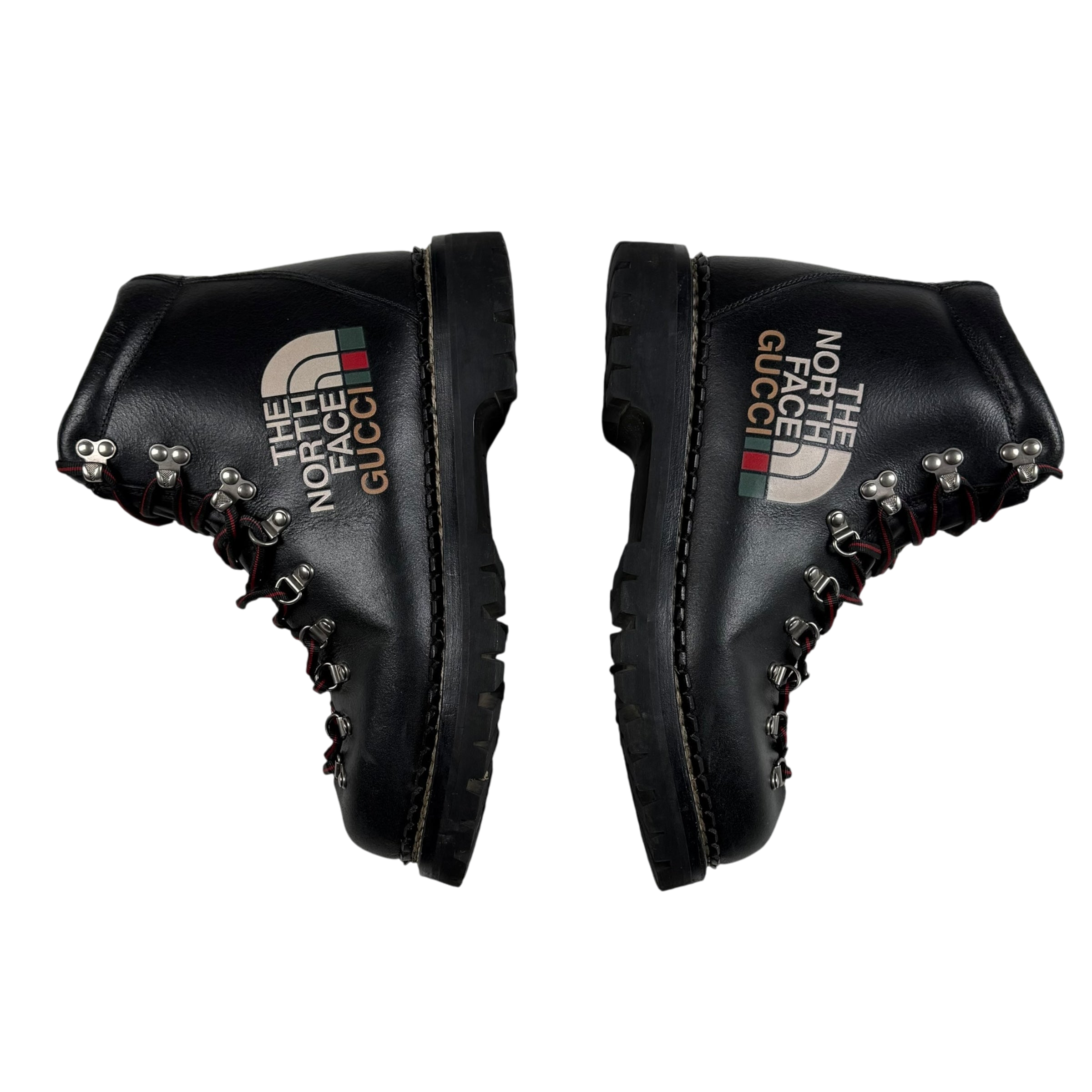 Gucci x The North Face Leather Hiking Boots Black(fits US10.5-11)