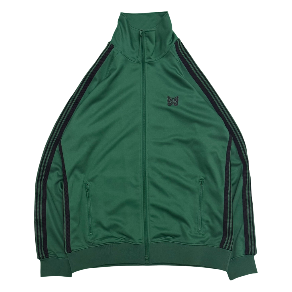 Needles Poly Smooth Track Jacket Green / Purple (Size L)
