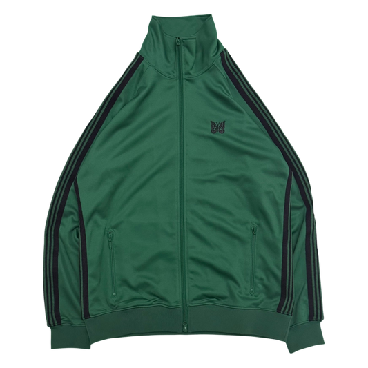 Needles Poly Smooth Track Jacket Green / Purple (Size L)