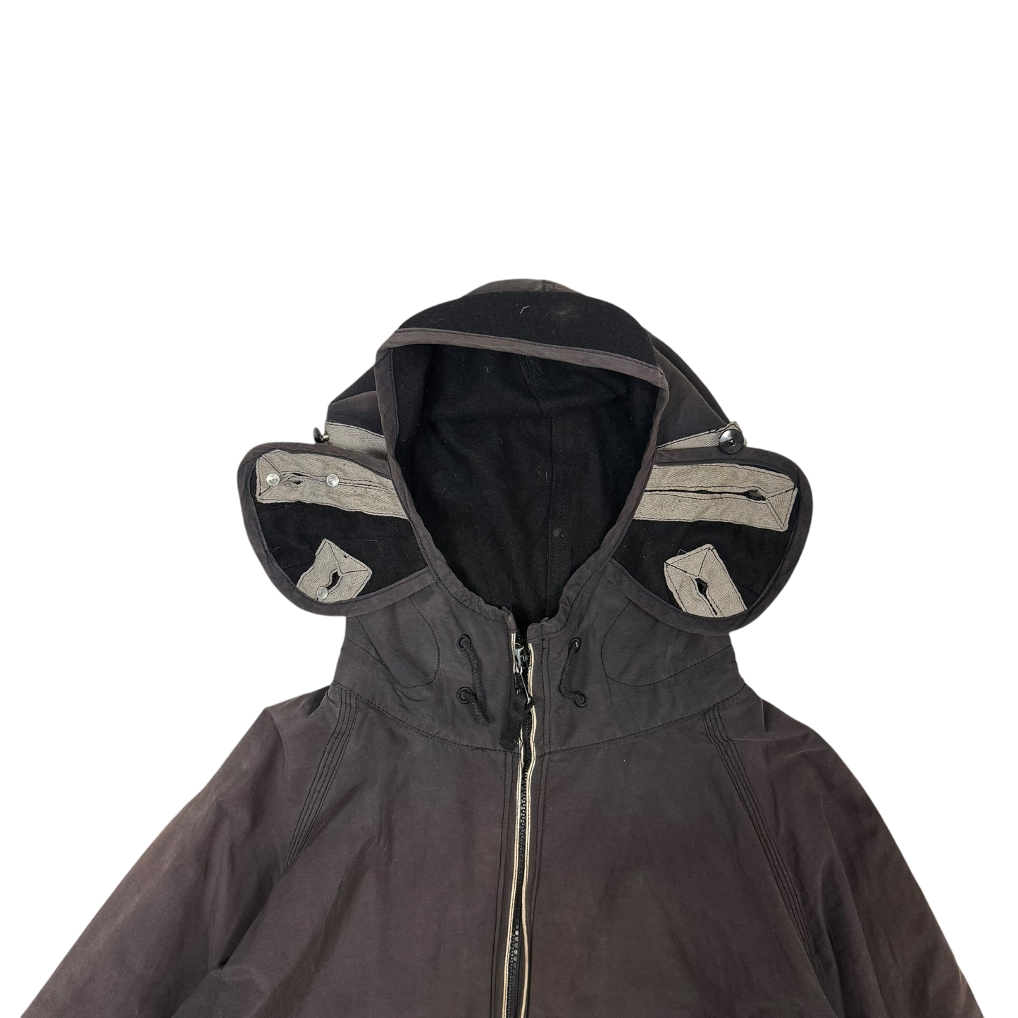 Stone Island 2008 Riot Mask Cotton-Lined Jacket (Size XL)