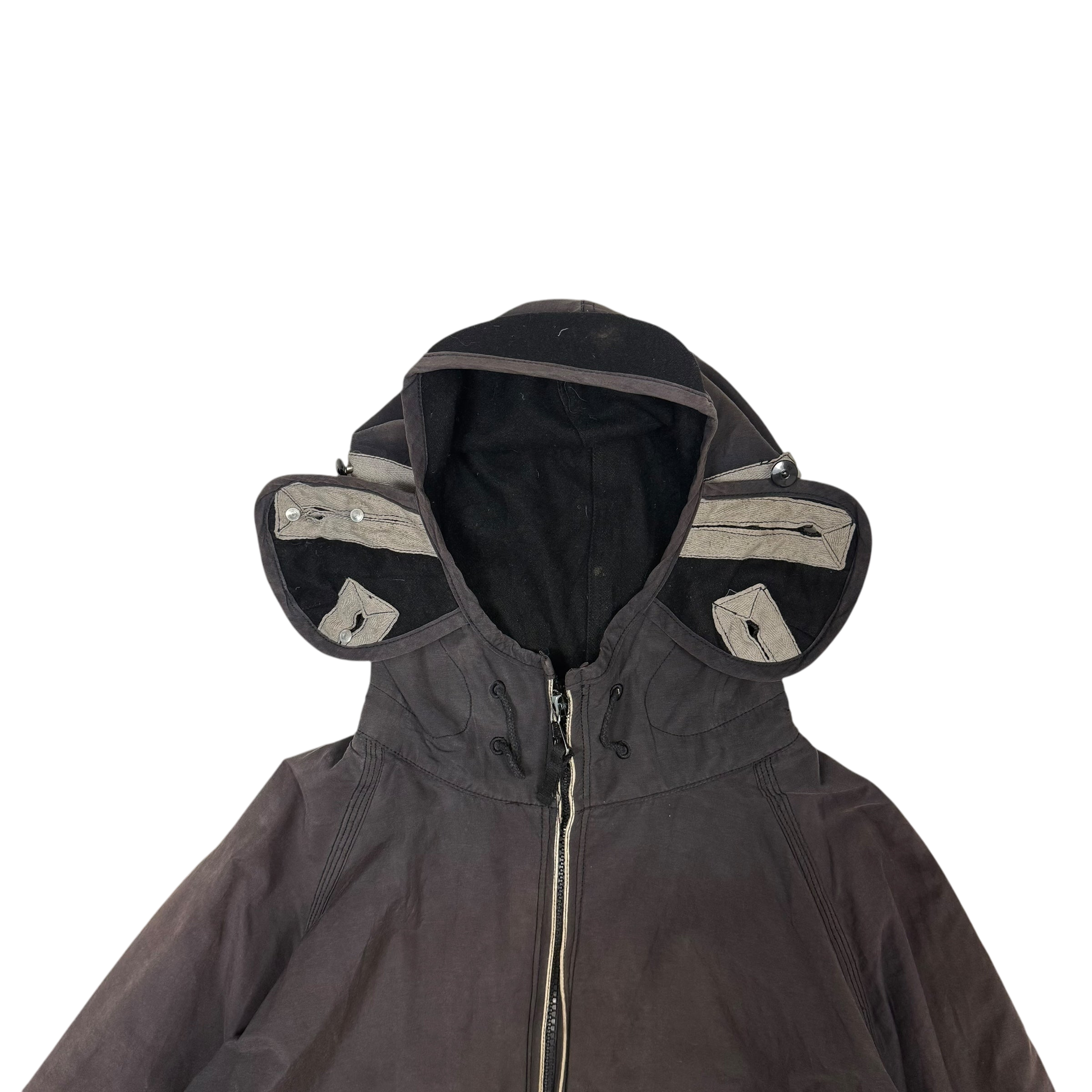 Stone Island 2008 Riot Mask Cotton-Lined Jacket (Size XL)
