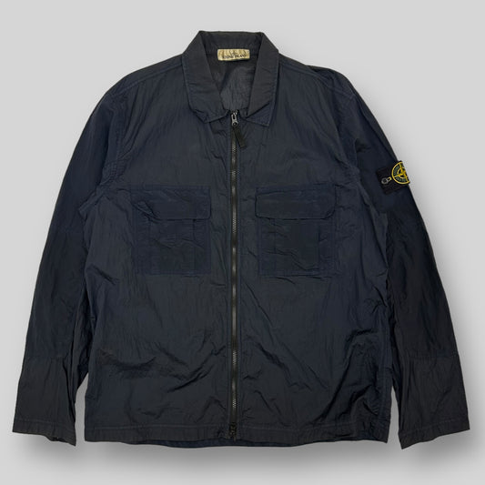 Stone Island Nylon Metal Overshirt Navy (Fits L/XL)