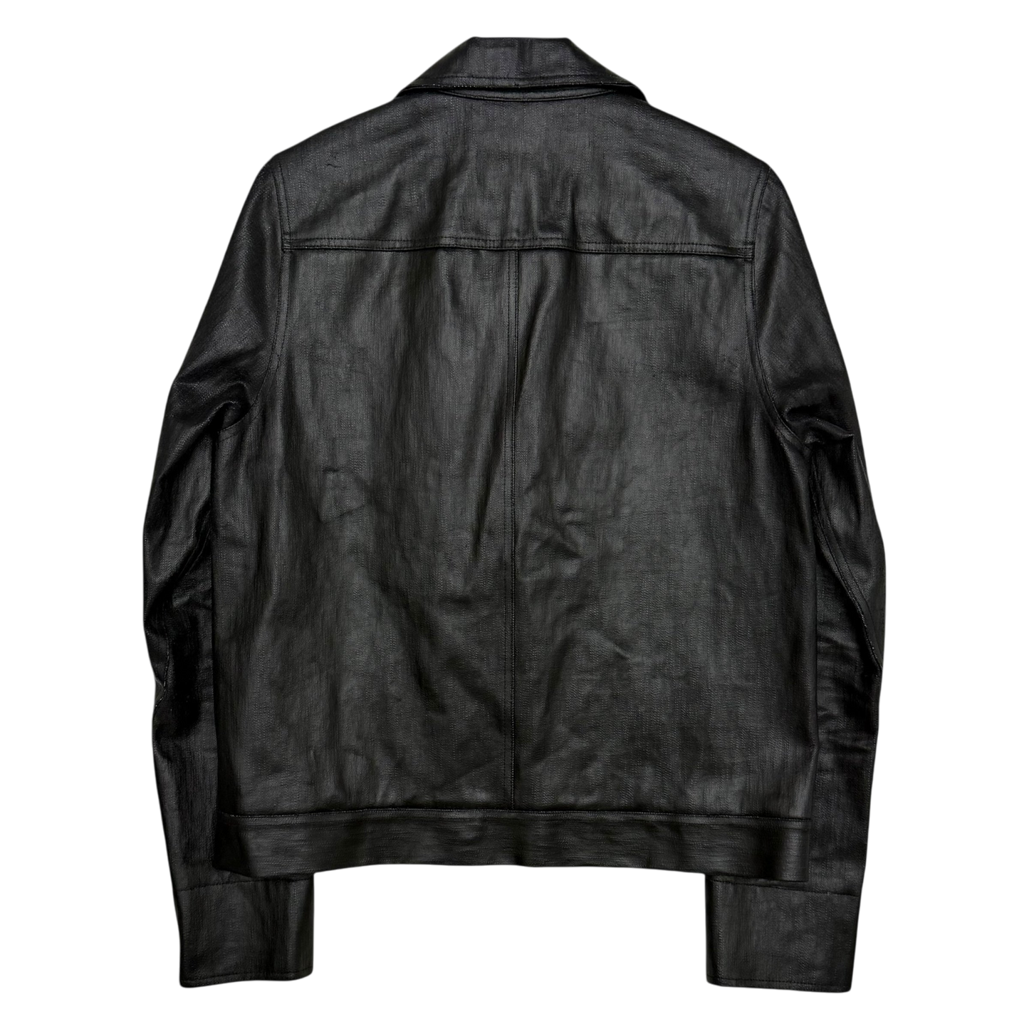 Rick Owens DRKSHDW SS17 Sample ‘Black Rubber’ Walrus Jacket (Fits S-M)