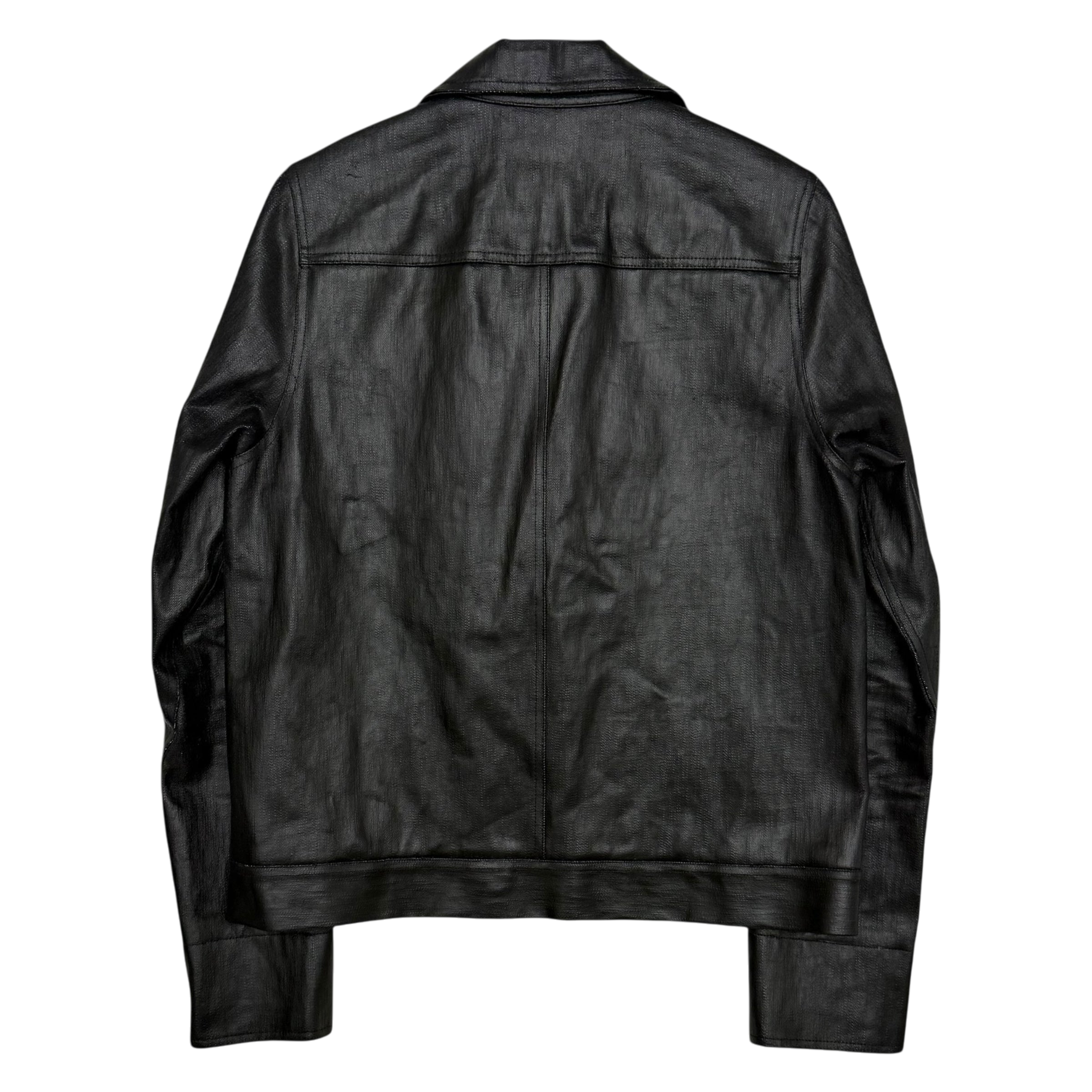 Rick Owens DRKSHDW SS17 Sample ‘Black Rubber’ Walrus Jacket (Fits S-M)