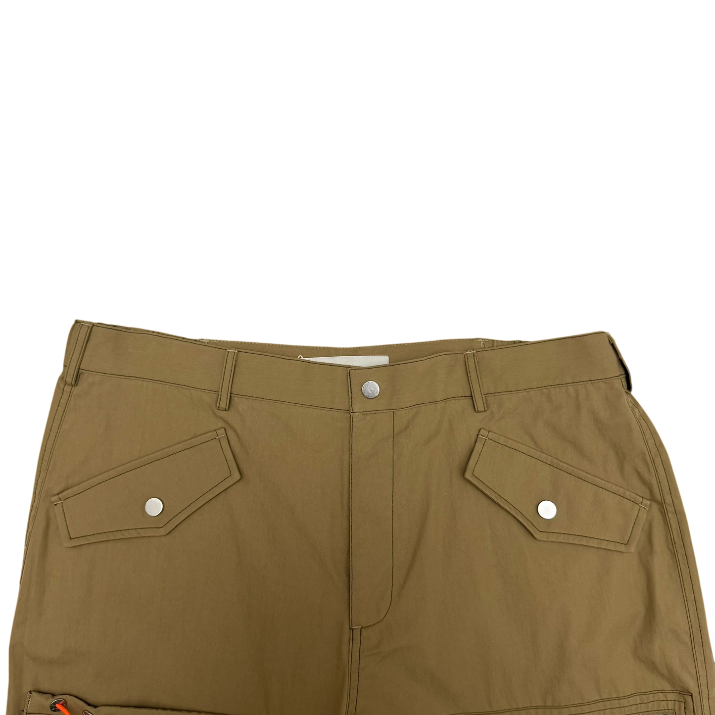 Dion Lee SS24 Straight-Leg Cargo Trousers Brown (Size XL)