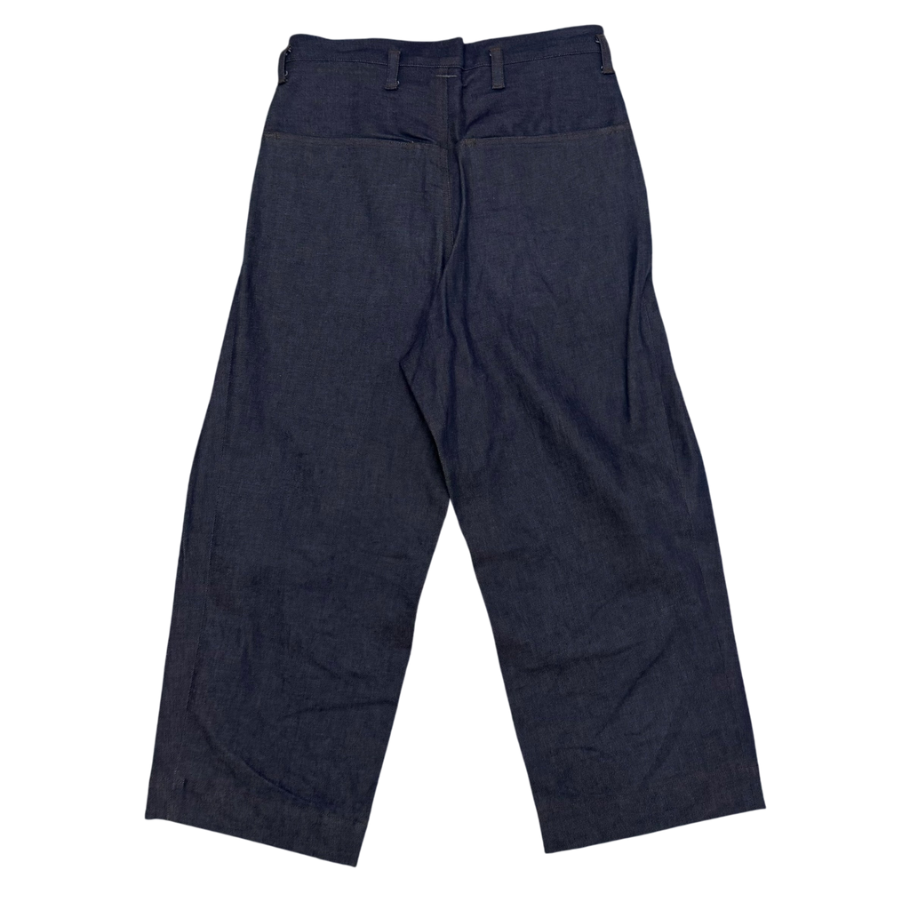 Shinya Kozuka Small Trades Pleated Wide-Leg Jeans (Size 32”)