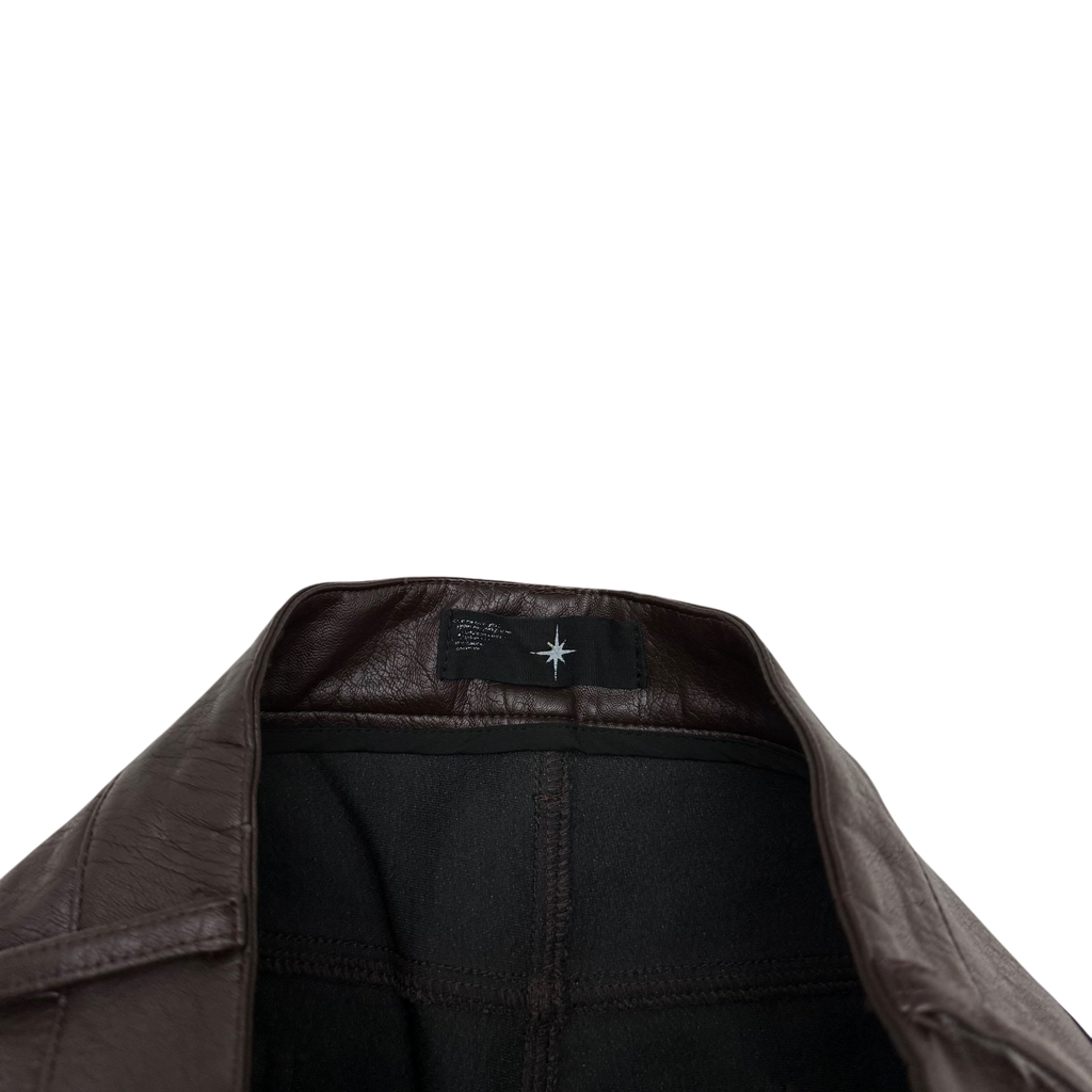 Ranger Cartel SS 2023 Flared Leather Brown Pants (Size L)