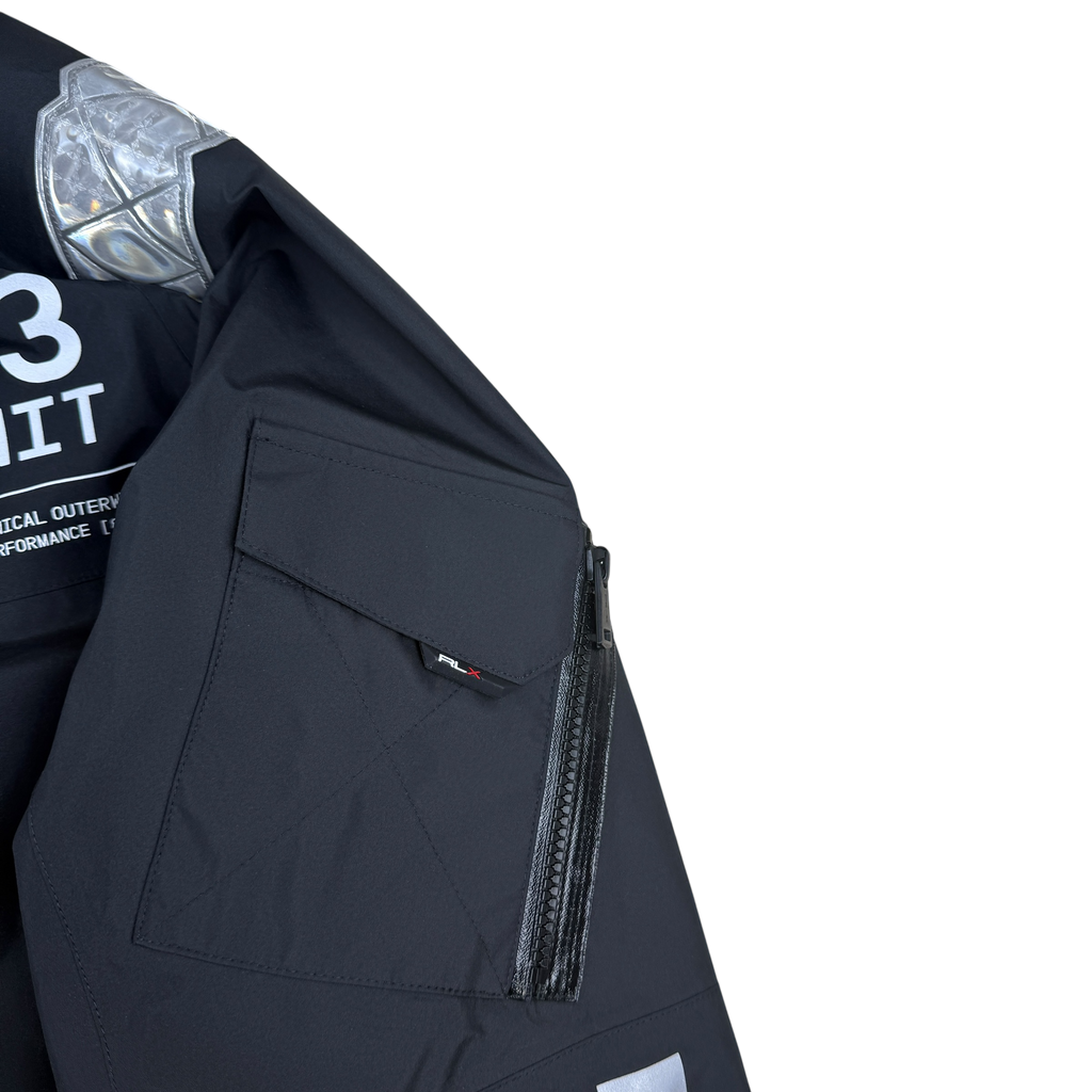 RLX Ralph Lauren Patterson Pullover Technical Jacket Black (Size L)