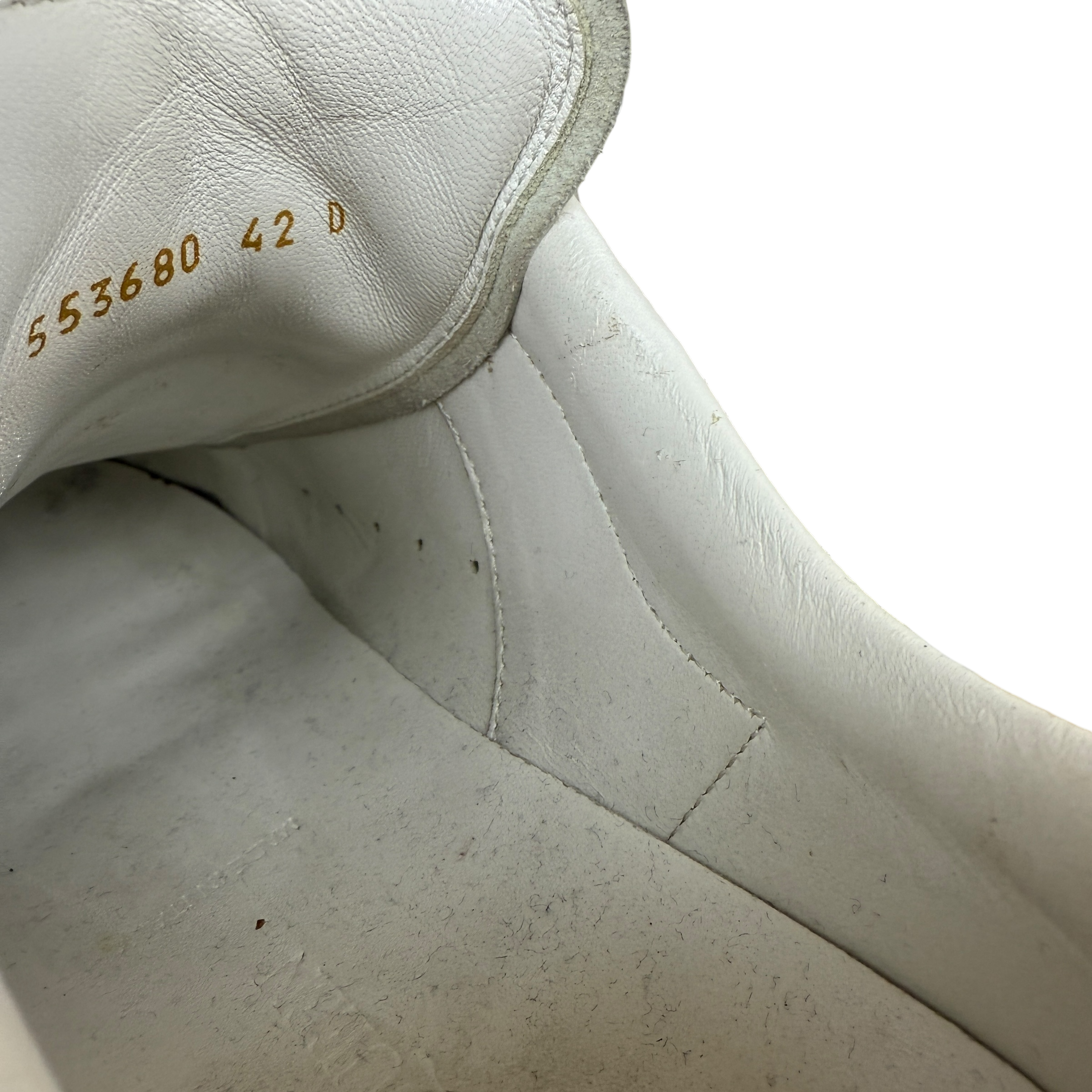 Alexander McQueen Oversized Leather Sneakers White (US9/EU42)