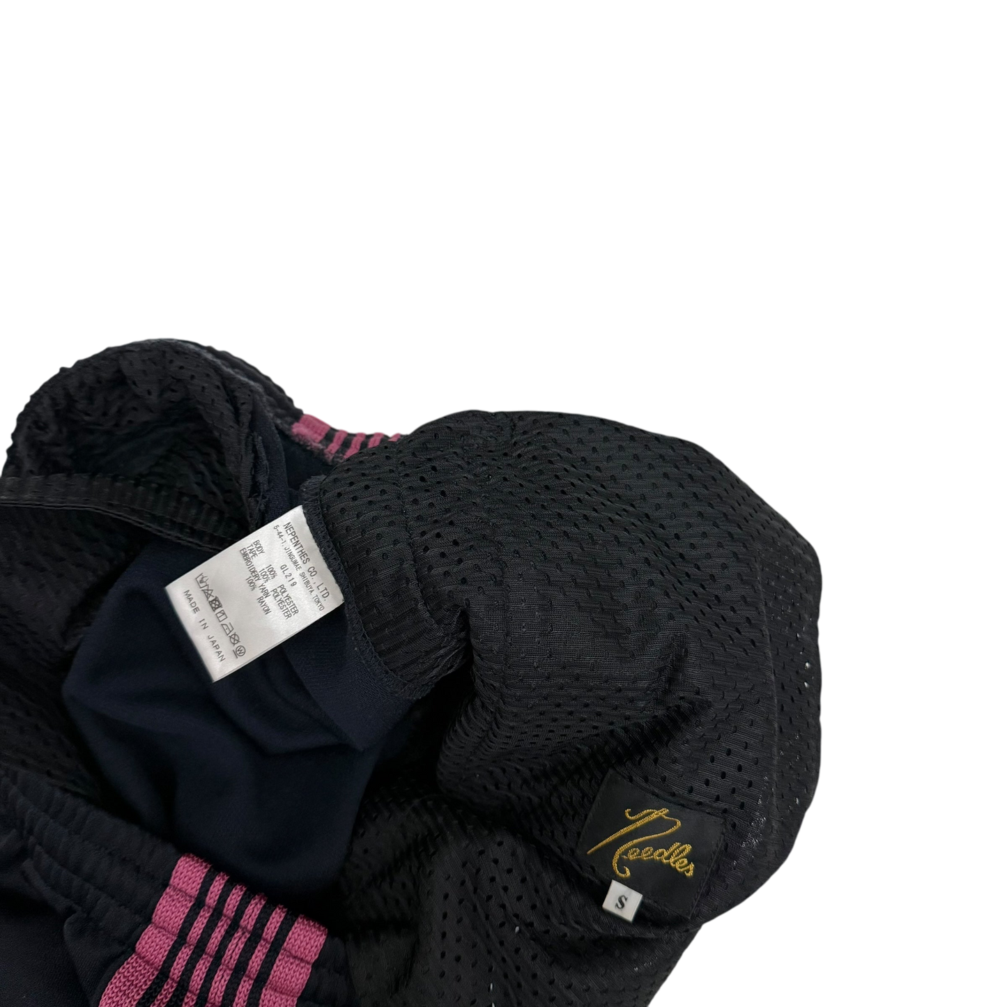 Needles H.D. Track Pants Navy/Pink (Size S)