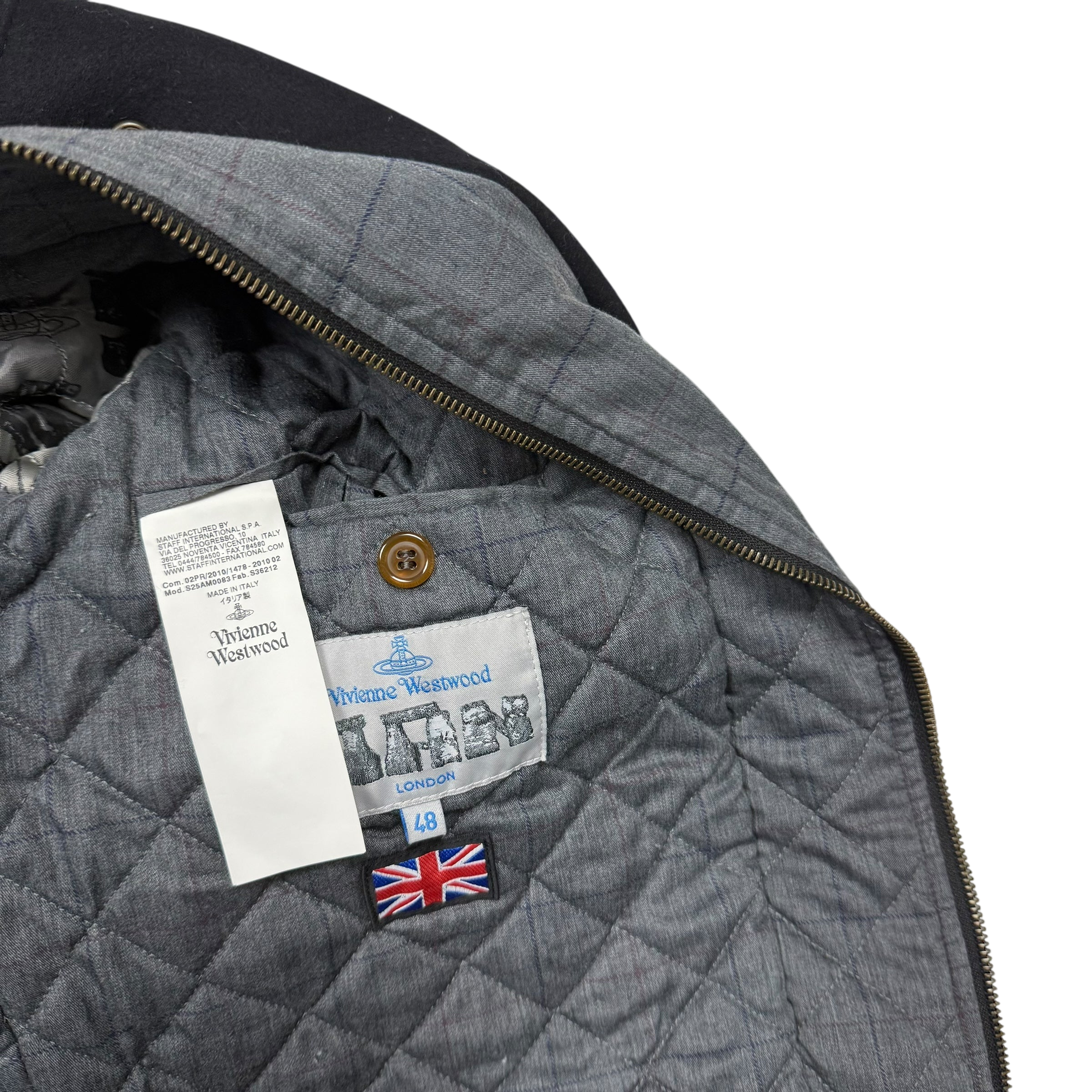 Vivienne Westwood Man 00s Button-Detailed Wool Utility Jacket (Fits M–L)