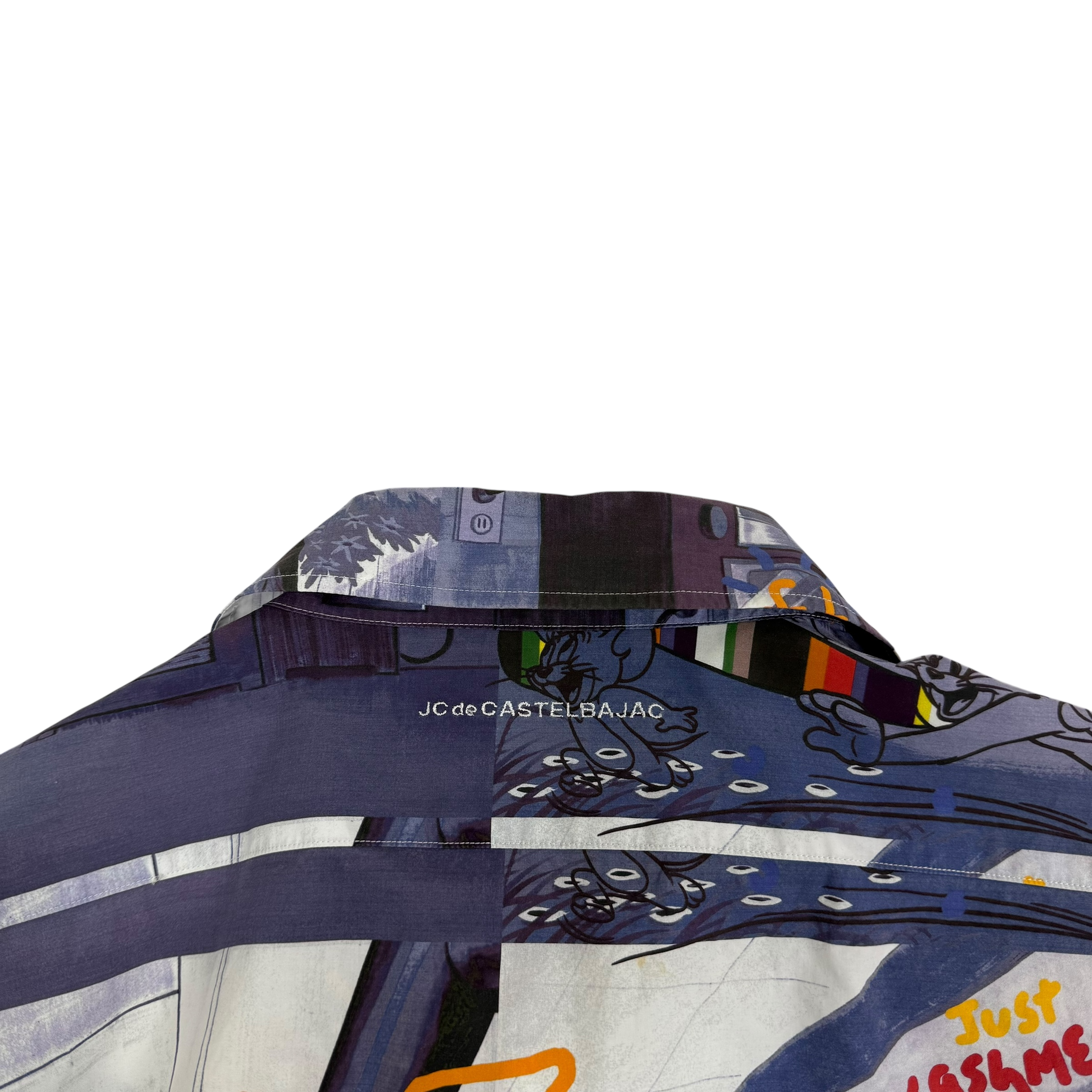 JC de Castelbajac 90s Cartoon Print Shirt (Size XL)