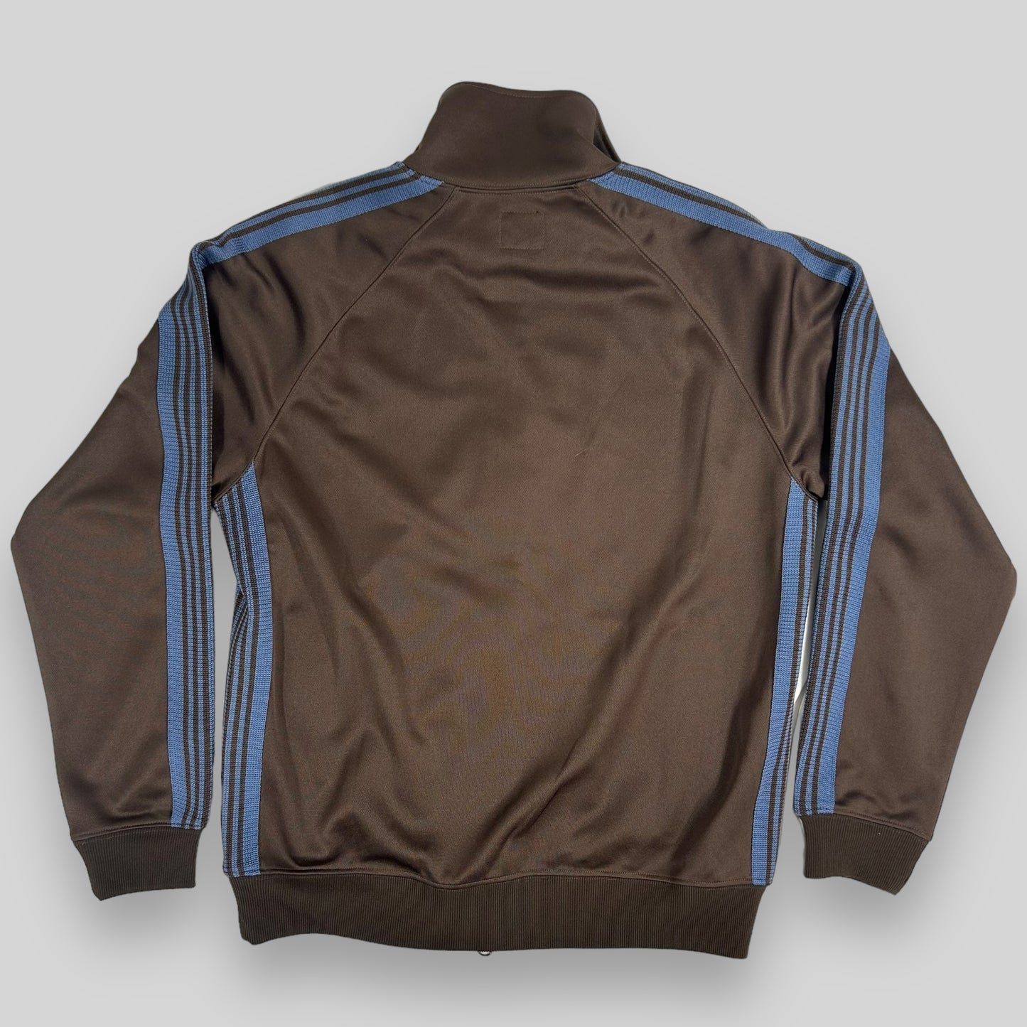 Needles Poly Smooth Track Jacket Brown / Blue (Size M)