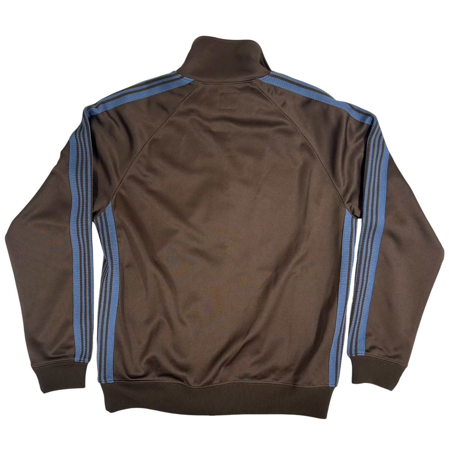 Needles Poly Smooth Track Jacket Brown / Blue (Size M)