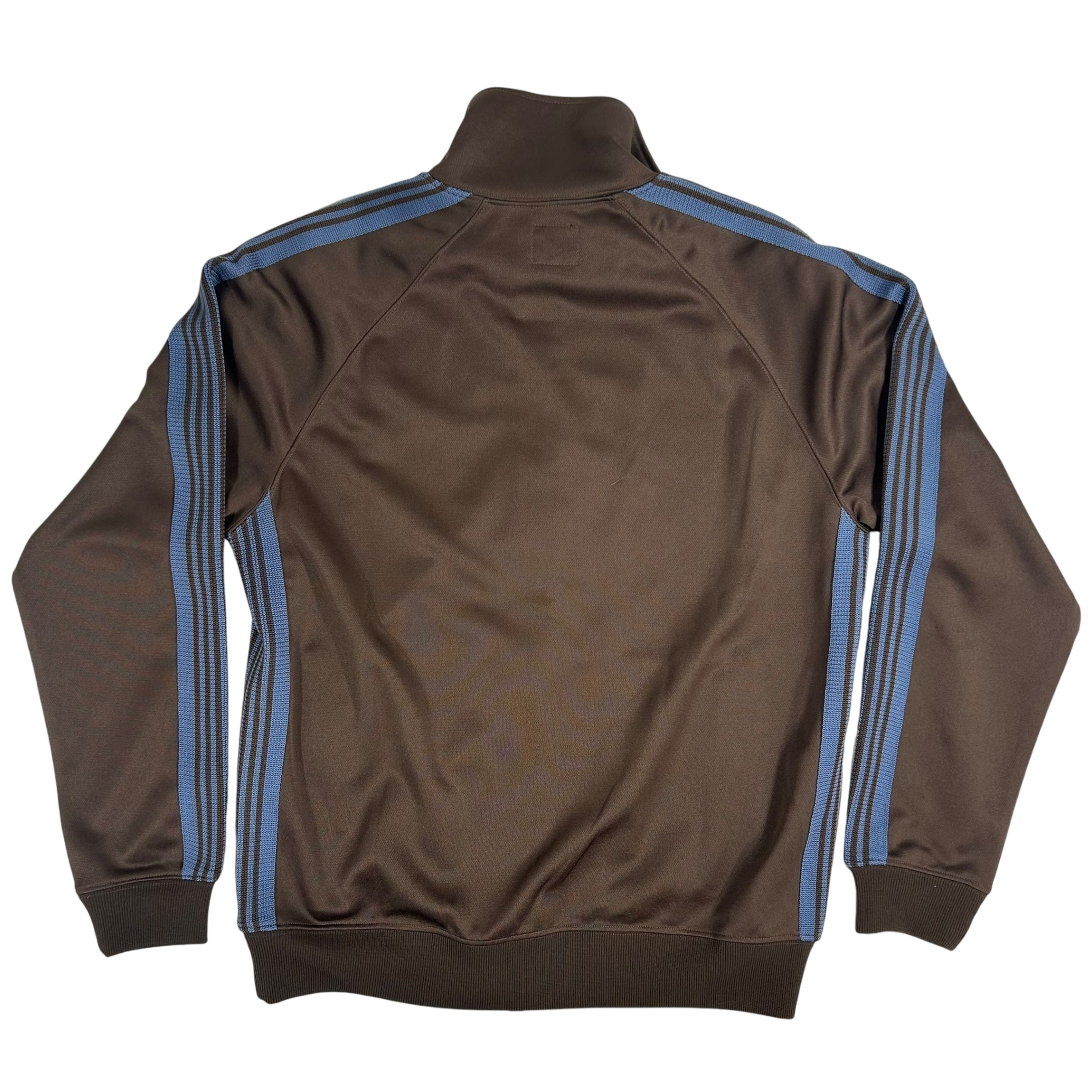 Needles Poly Smooth Track Jacket Brown / Blue (Size M)