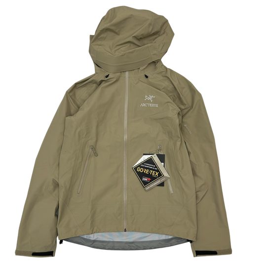 Arc'teryx Beta LT Gortex Jacket ‘Smoke Bluff’ (Beige) (Size L)