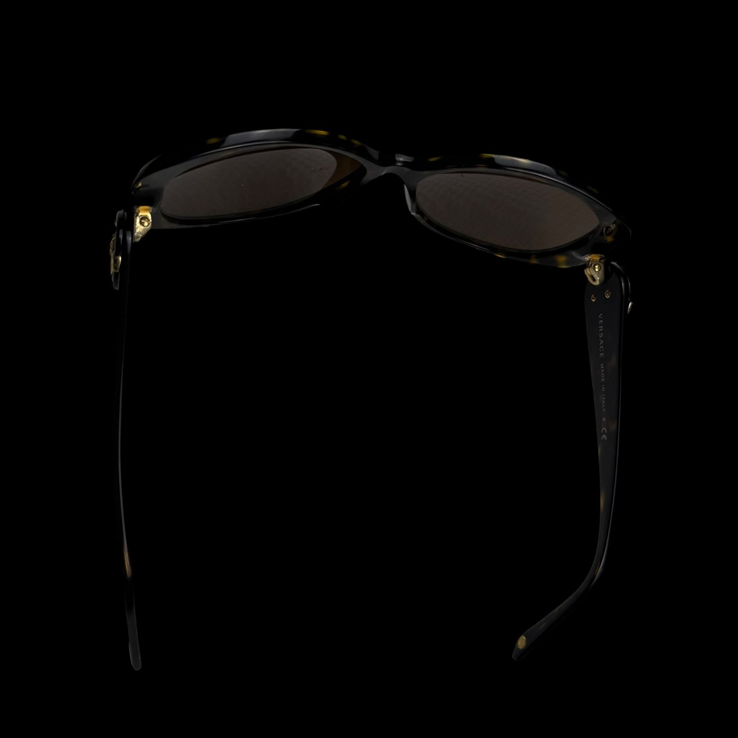 Versace Medusa Logo Sunglasses Tortoiseshell
