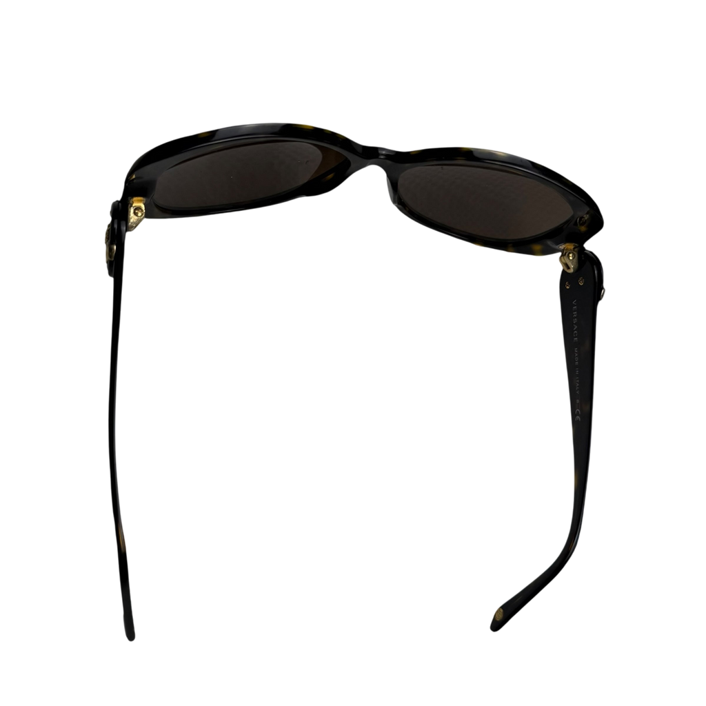 Versace Medusa Logo Sunglasses Tortoiseshell