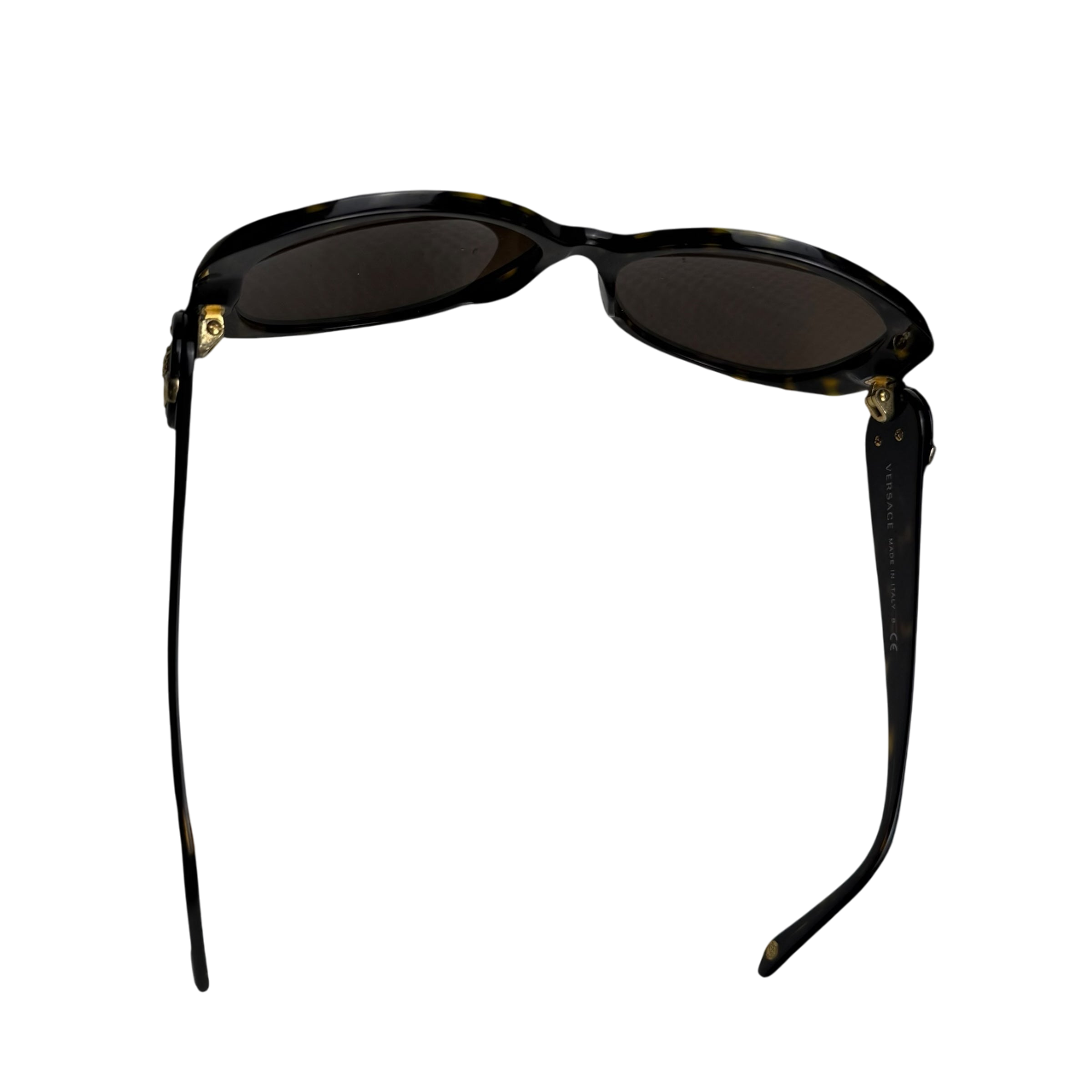 Versace Medusa Logo Sunglasses Tortoiseshell