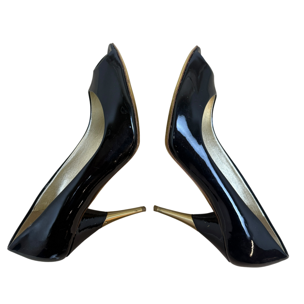 Miu Miu Patent Leather Pumps Black (Size EU36.5)