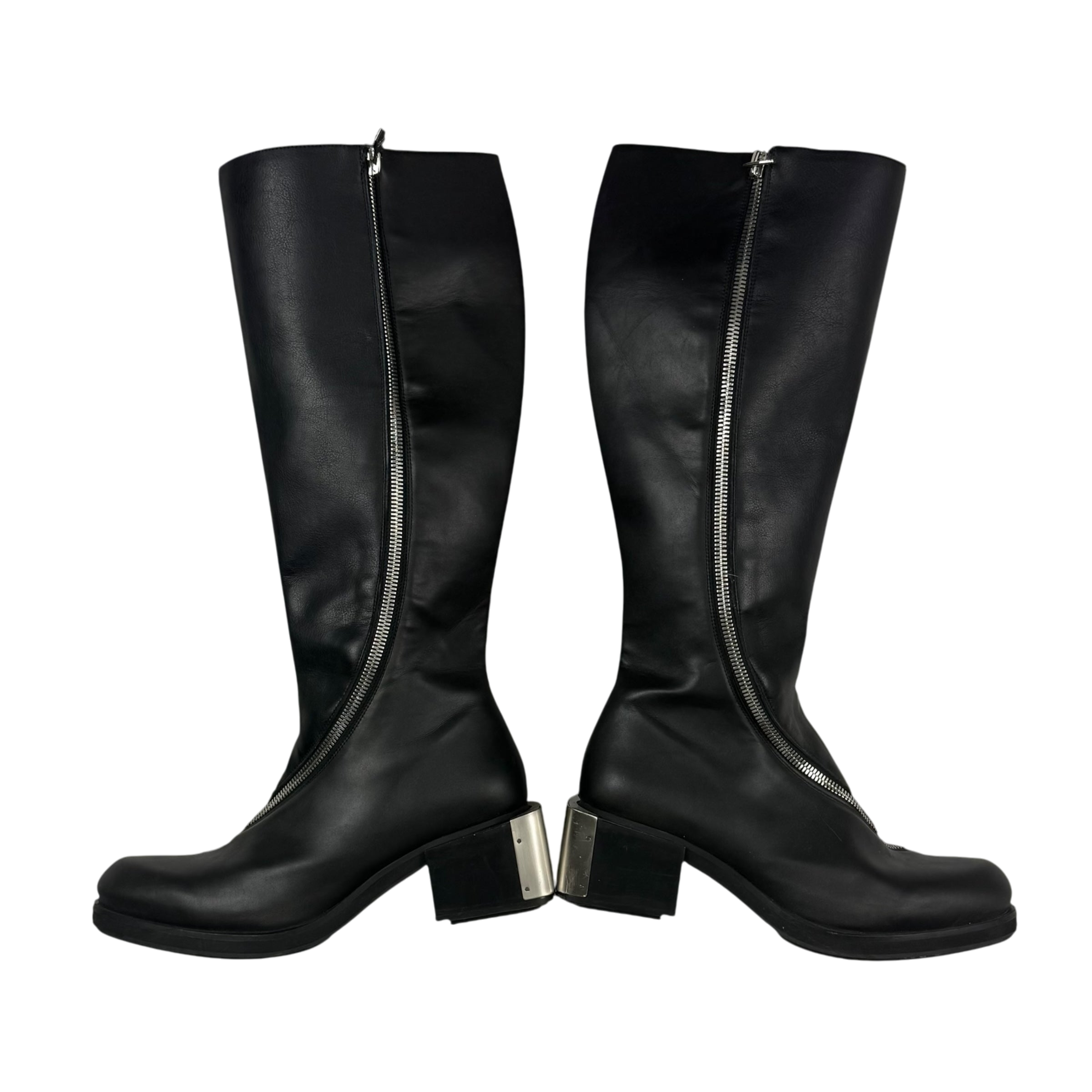 GmbH Knee-High Leather Riding Boots (fits US12)