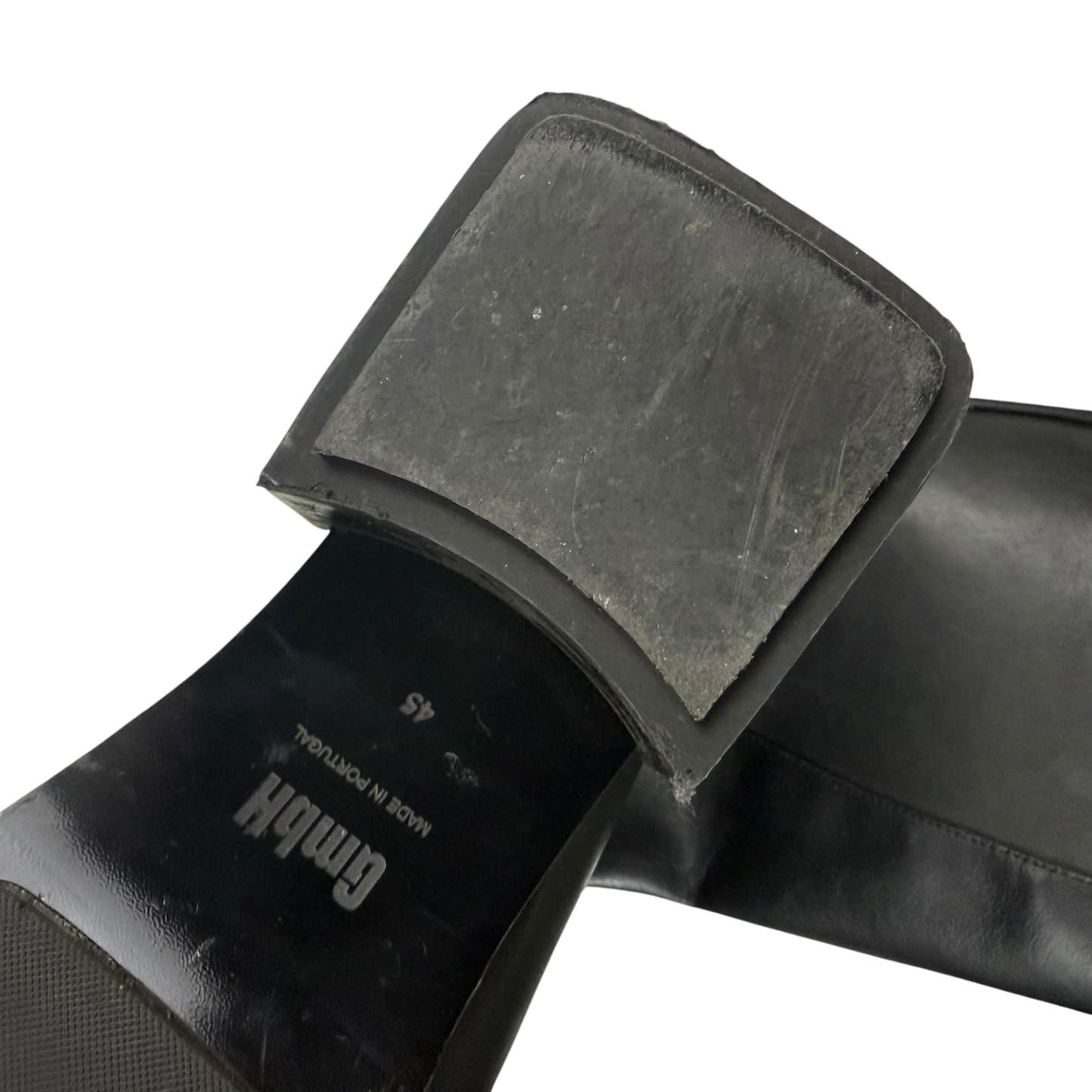 GmbH Knee-High Leather Riding Boots (fits US12)