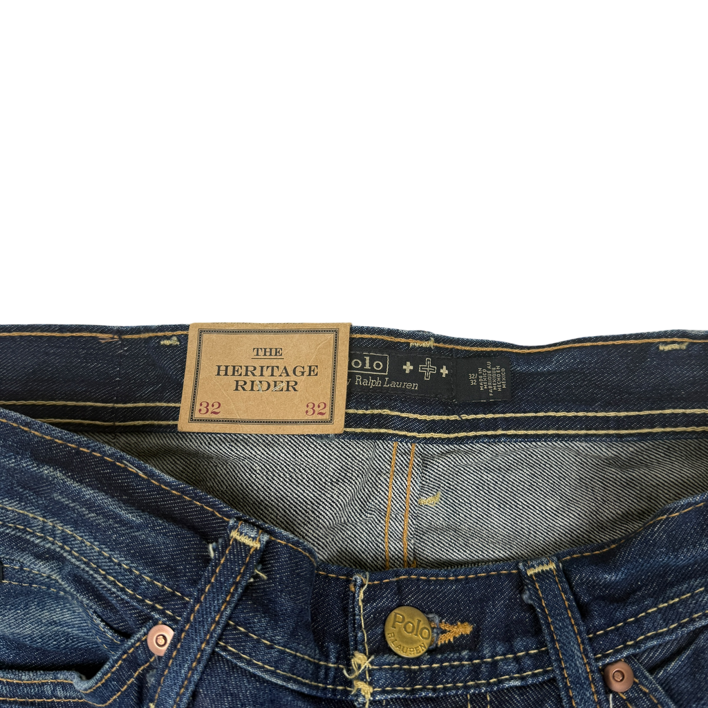 Polo Ralph Lauren x Naiomi Glasses Heritage Rider Jeans (Size 32 & 33)