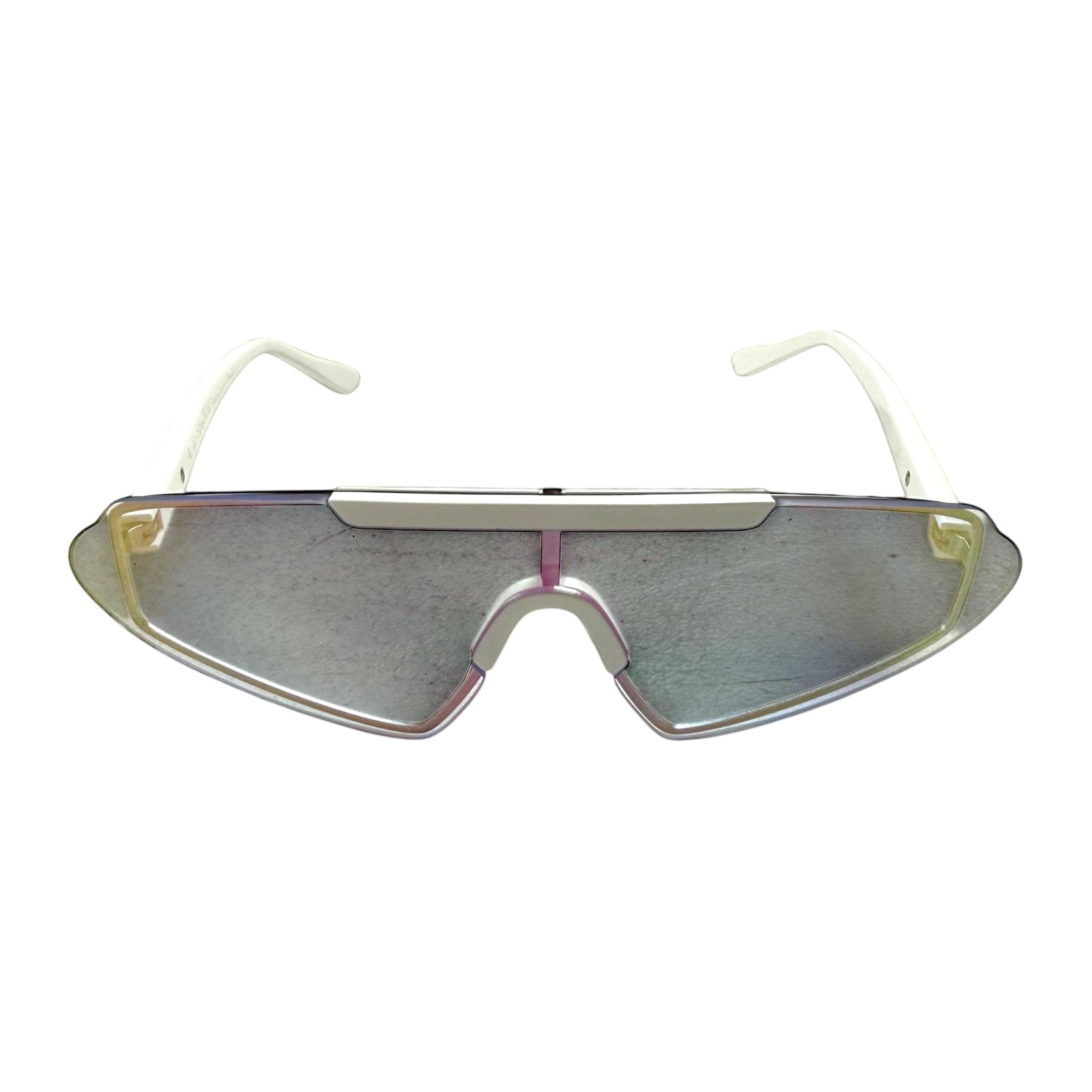 Acne Studios 2018 Bornt D-frame Acetate Sunglasses White