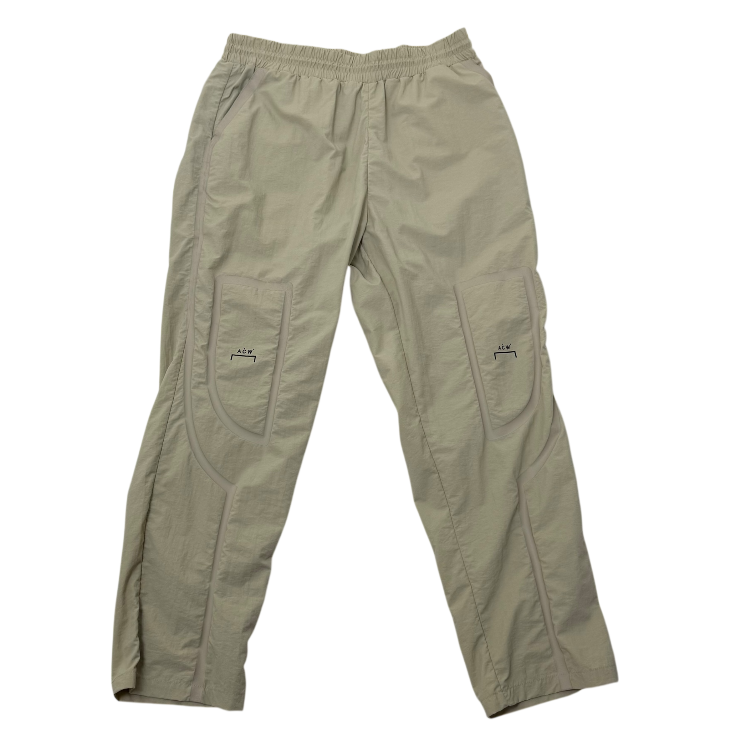 A-COLD-WALL* (ACW) Bracket Taped Track Pants Cream (Size M)