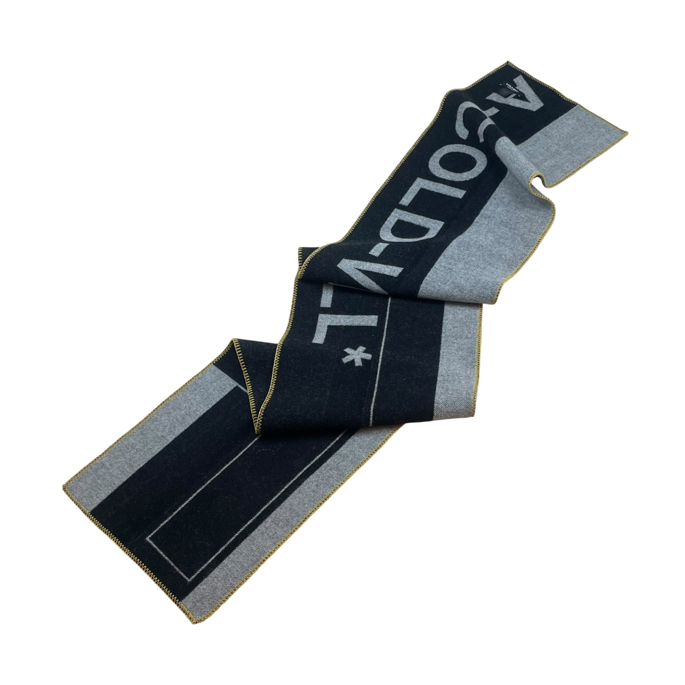 A-COLD-WALL Wool Printed Scarf Grey / Black (One Size)