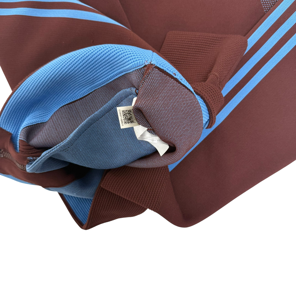 Wales Bonner x Adidas Knitted Track Jacket Burgundy/Blue (Size S)