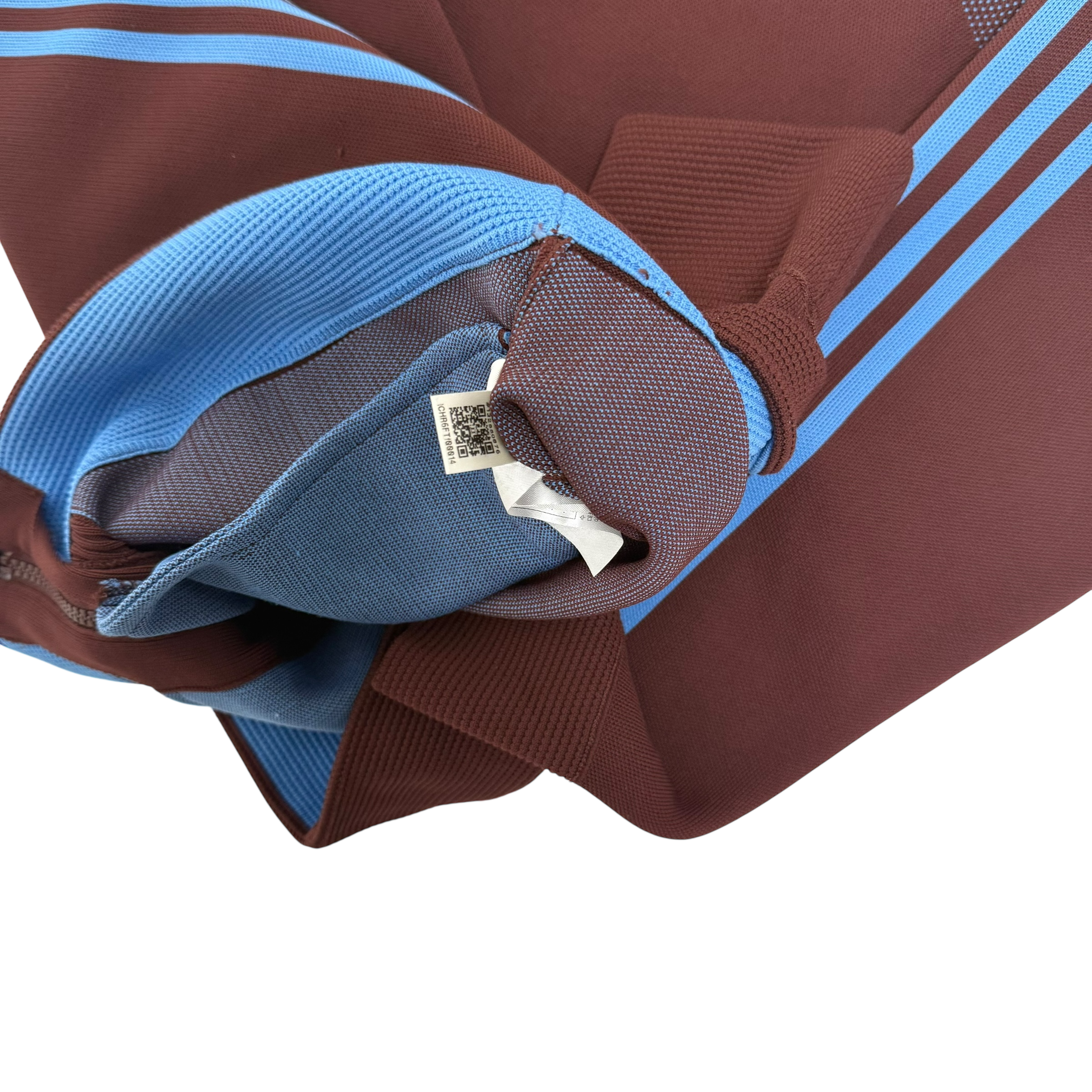 Wales Bonner x Adidas Knitted Track Jacket Burgundy/Blue (Size S)