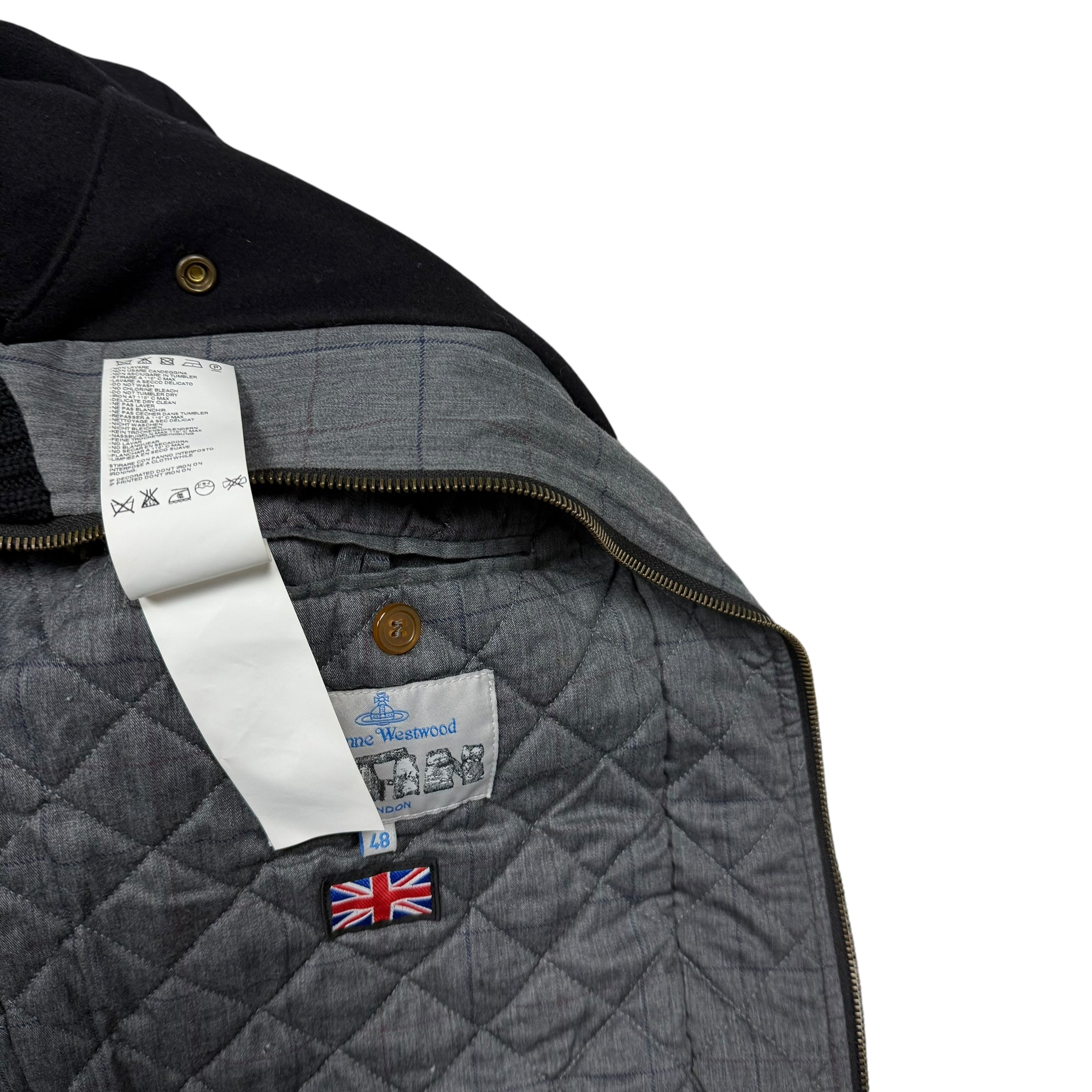 Vivienne Westwood Man 00s Button-Detailed Wool Utility Jacket (Fits M–L)