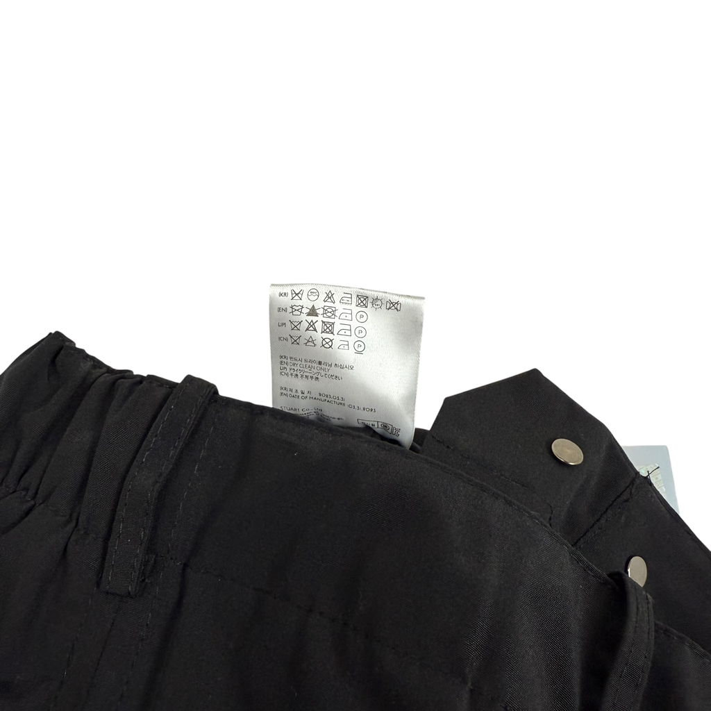 Andersson Bell Raw Edge Multi Pocket Pants Black (Size L)