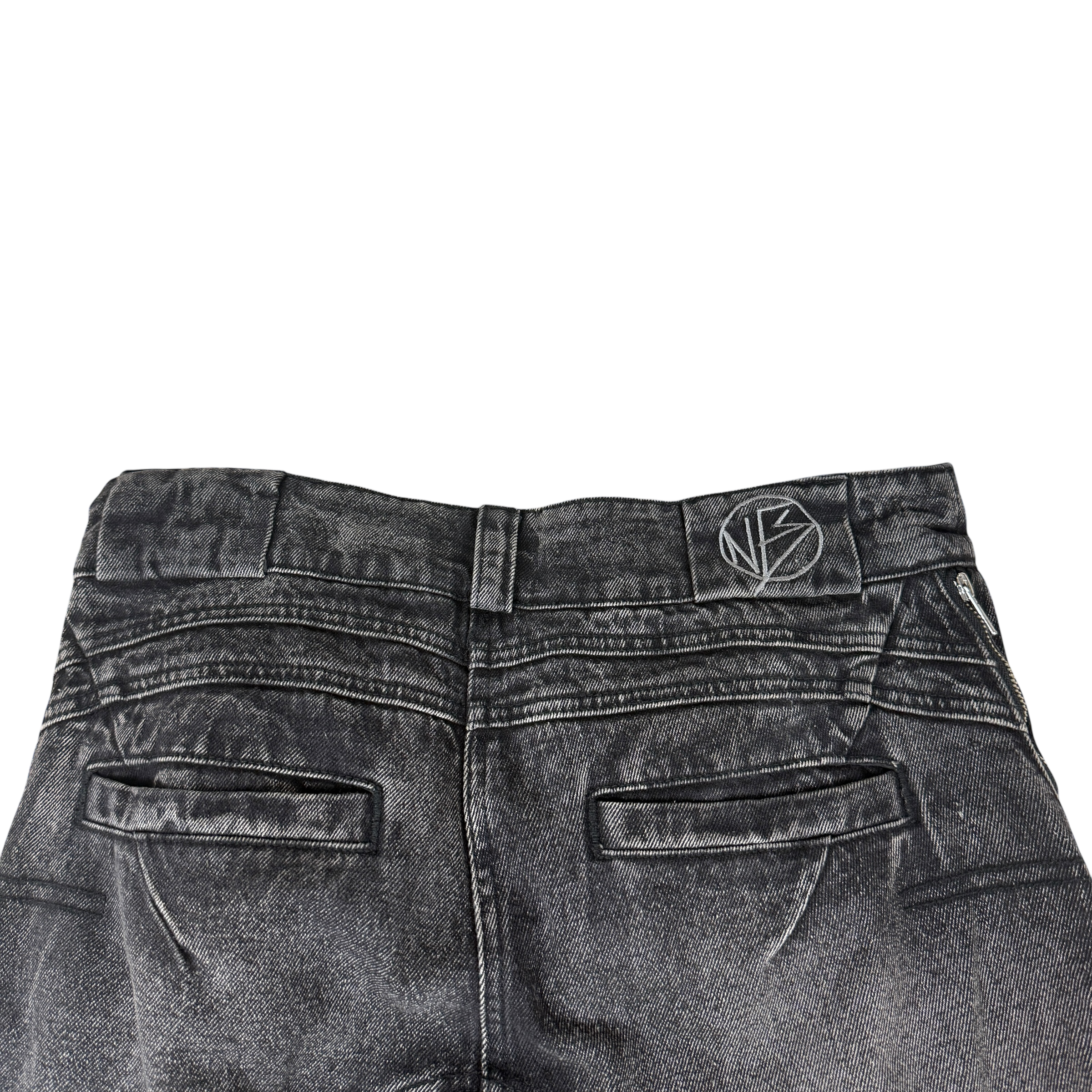 NO/FAITH STUDIOS Heavy Wave Jeans Black (Size M)