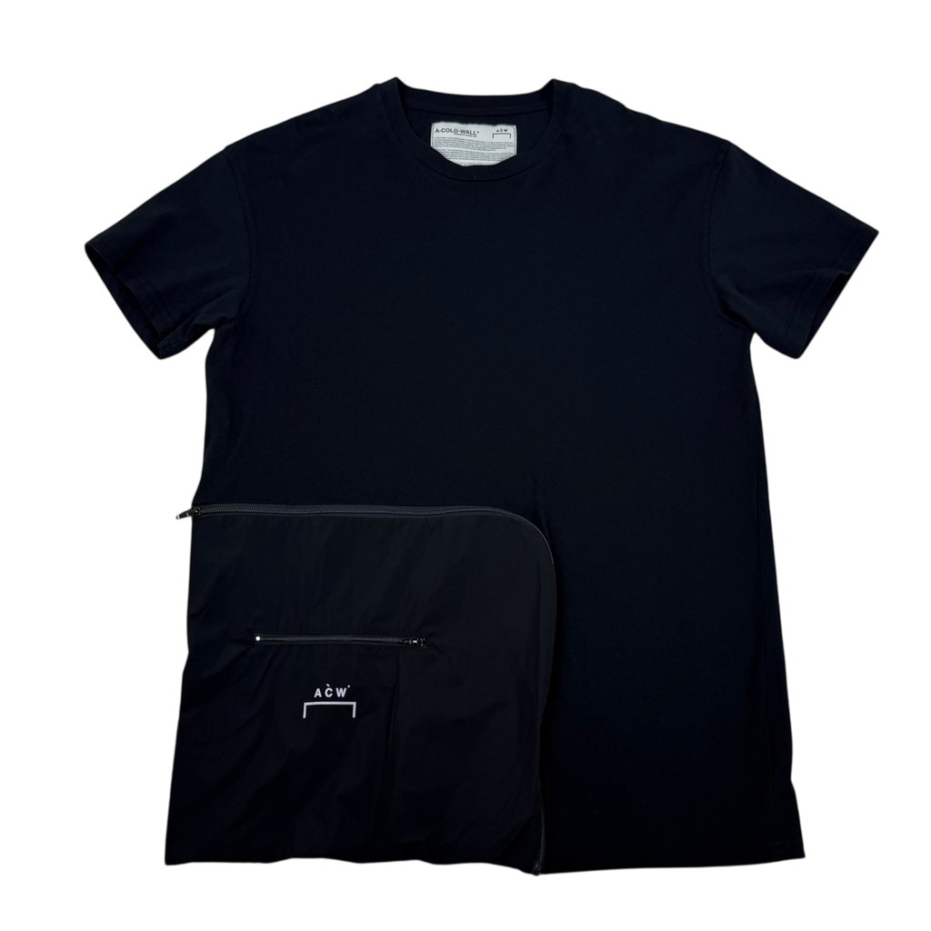 A-COLD-WALL* (ACW) Pocket T-shirt Black (Fits M-L)