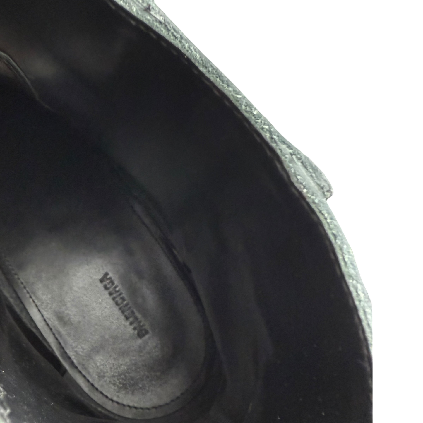 Balenciaga SS19 Santiag Harness Leather Boots Black (fits US11)