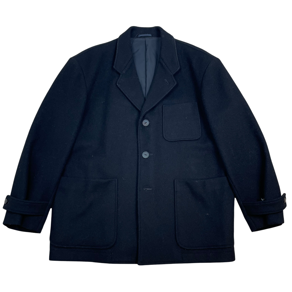 Comme des Garcons Homme Plus AD2005 Wool Coat Black (Size M)