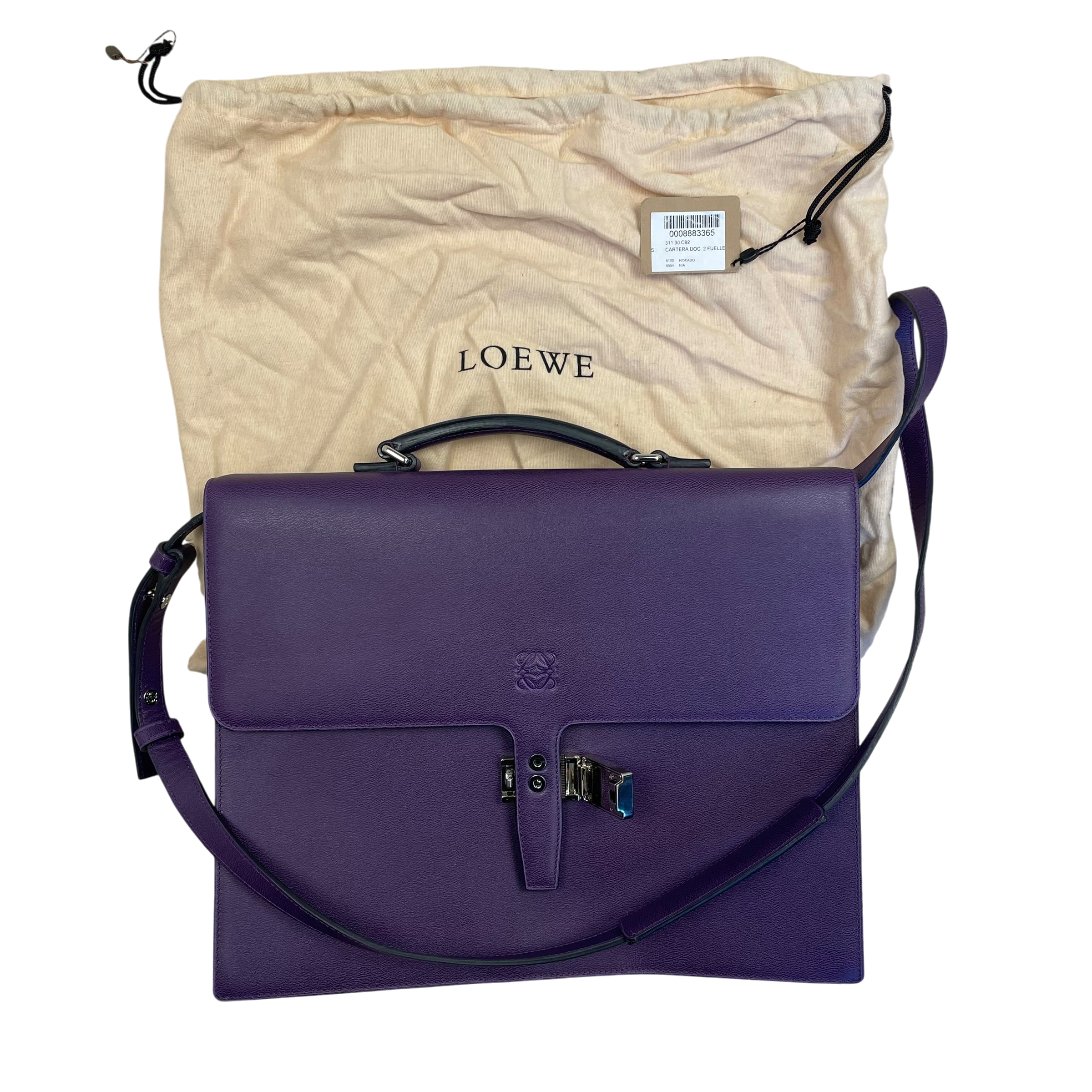Loewe Anagram Briefcase Bag
