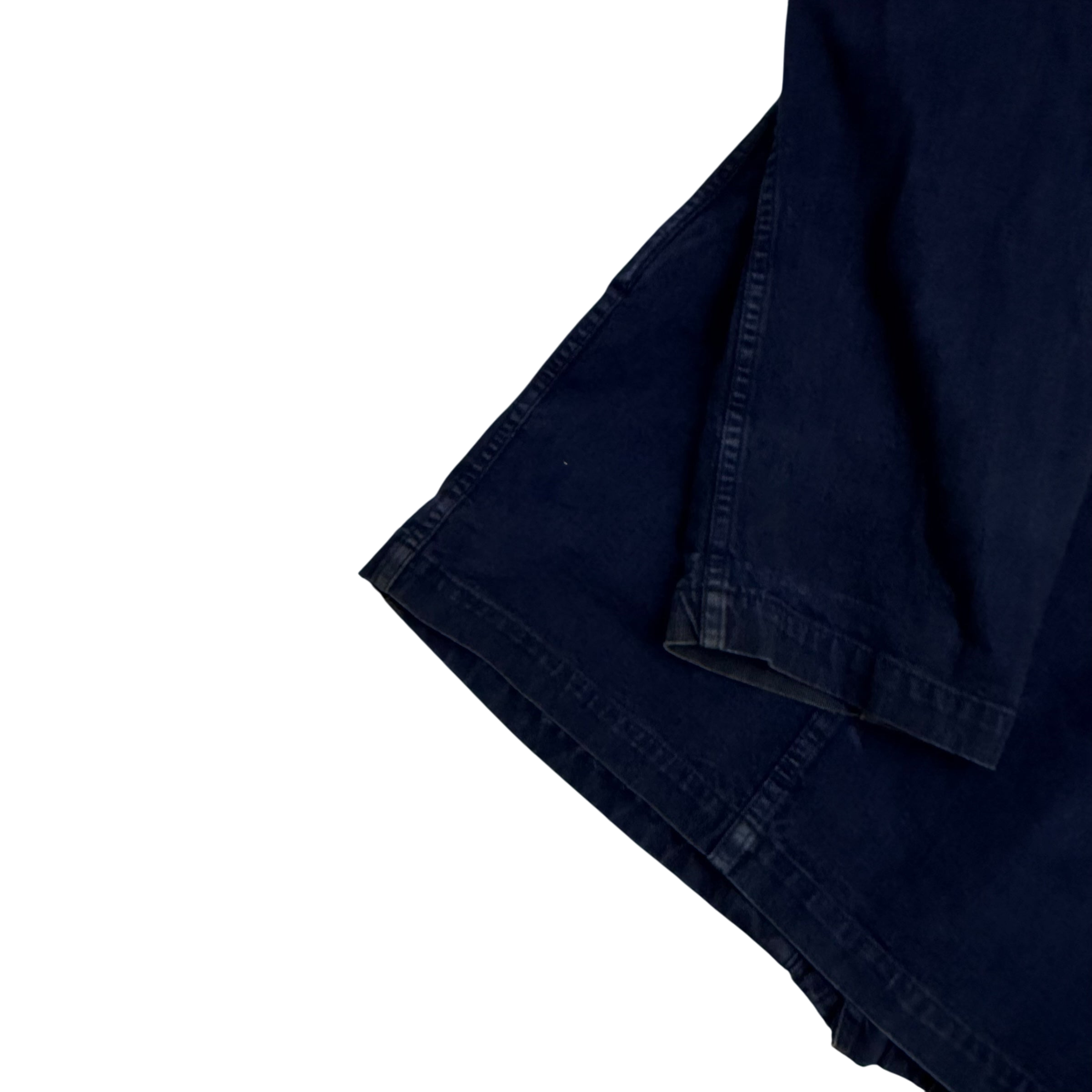 Stone Island SS 1994 Thick Denim Collared Jacket Blue (Size XL)