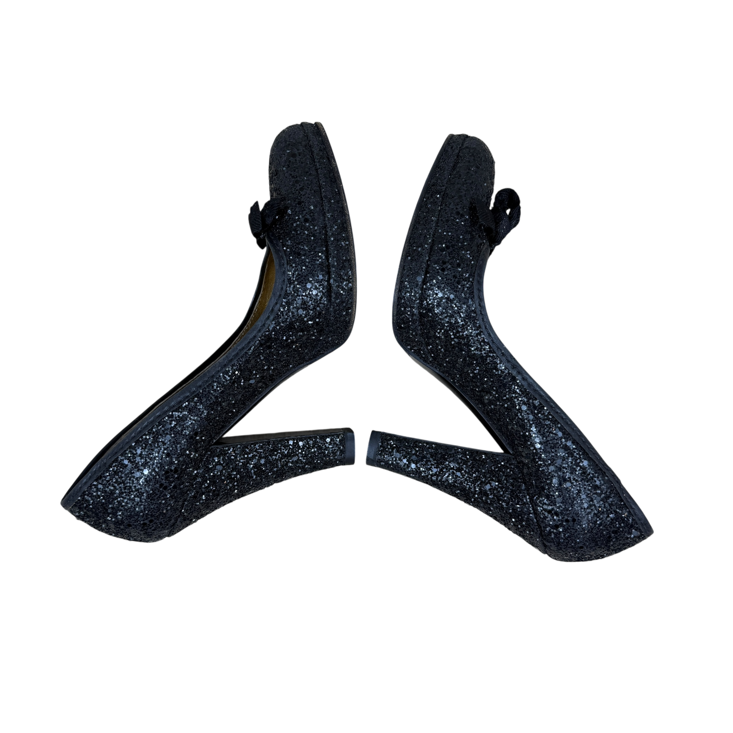 Miu Miu Sparkly Pumps Black (Size EU37)