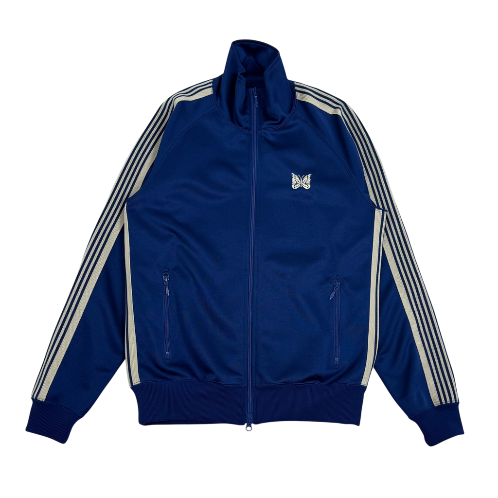 Needles Poly Smooth Track Jacket Royal Blue/White (Size S)