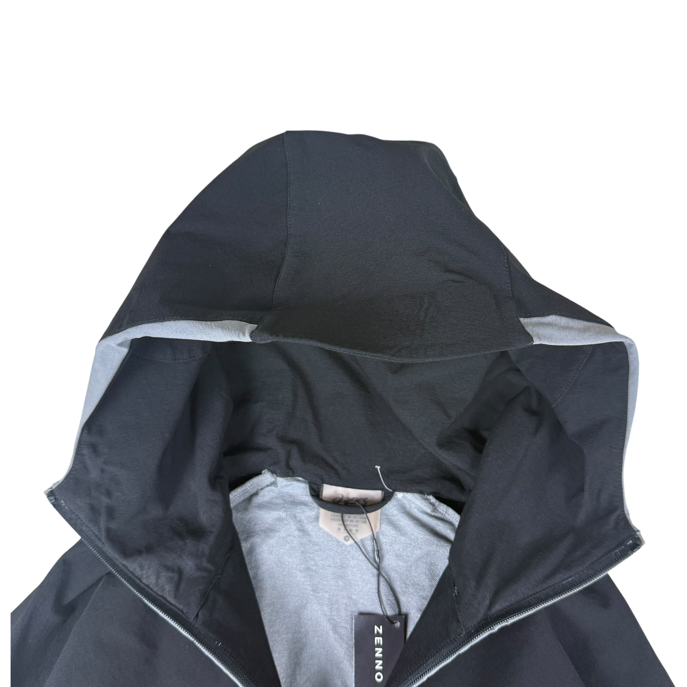 Kiko Kostadinov x ASICS SS19 Poncho Detachable Hooded Jacket Black (Size M)