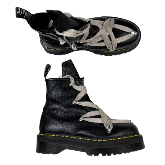 Dr Martins x Rick Owens 1460 Quad Sole Pentagram Jumbo Lace Boot Black (US10/UK9/EU43)