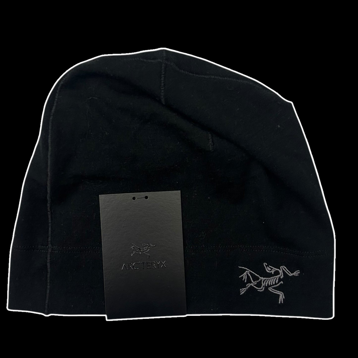 Arc’teryx Rho Wool Toque Beanie Black (Size S-M)