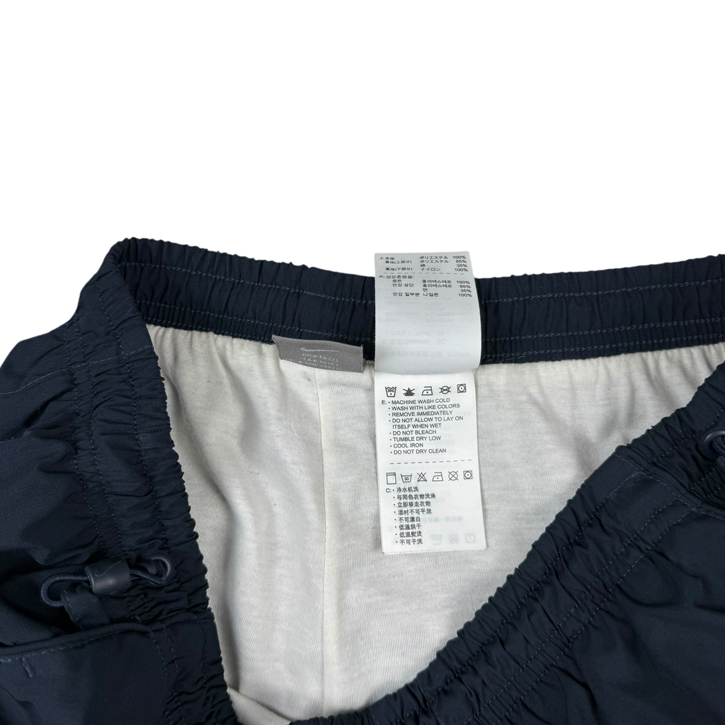 Nike 00s Embroidered Logo Navy Track Pants (part of set) (Size L)