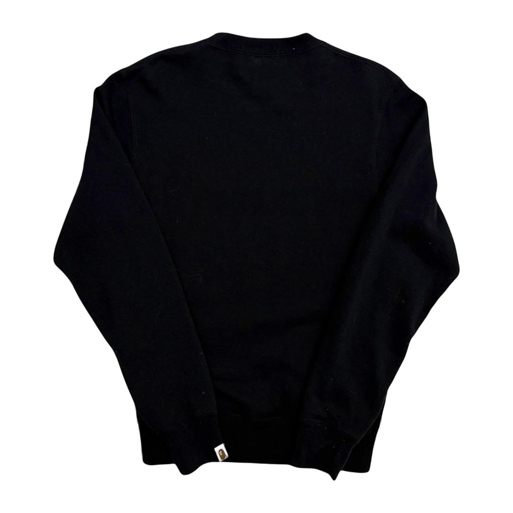 BAPE (A Bathing Ape) 2014 Union Jack Ape Sweatshirt Black (Fits S-M)